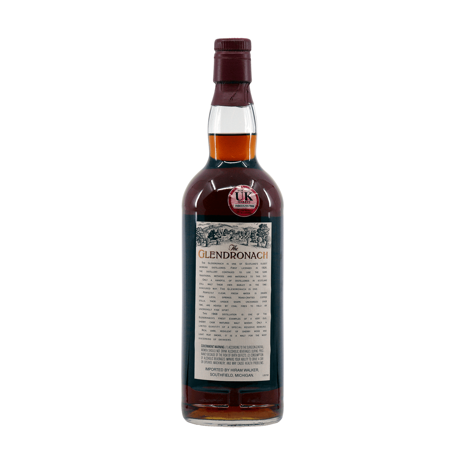 Glendronach 1968 25 Year Old 43.00%