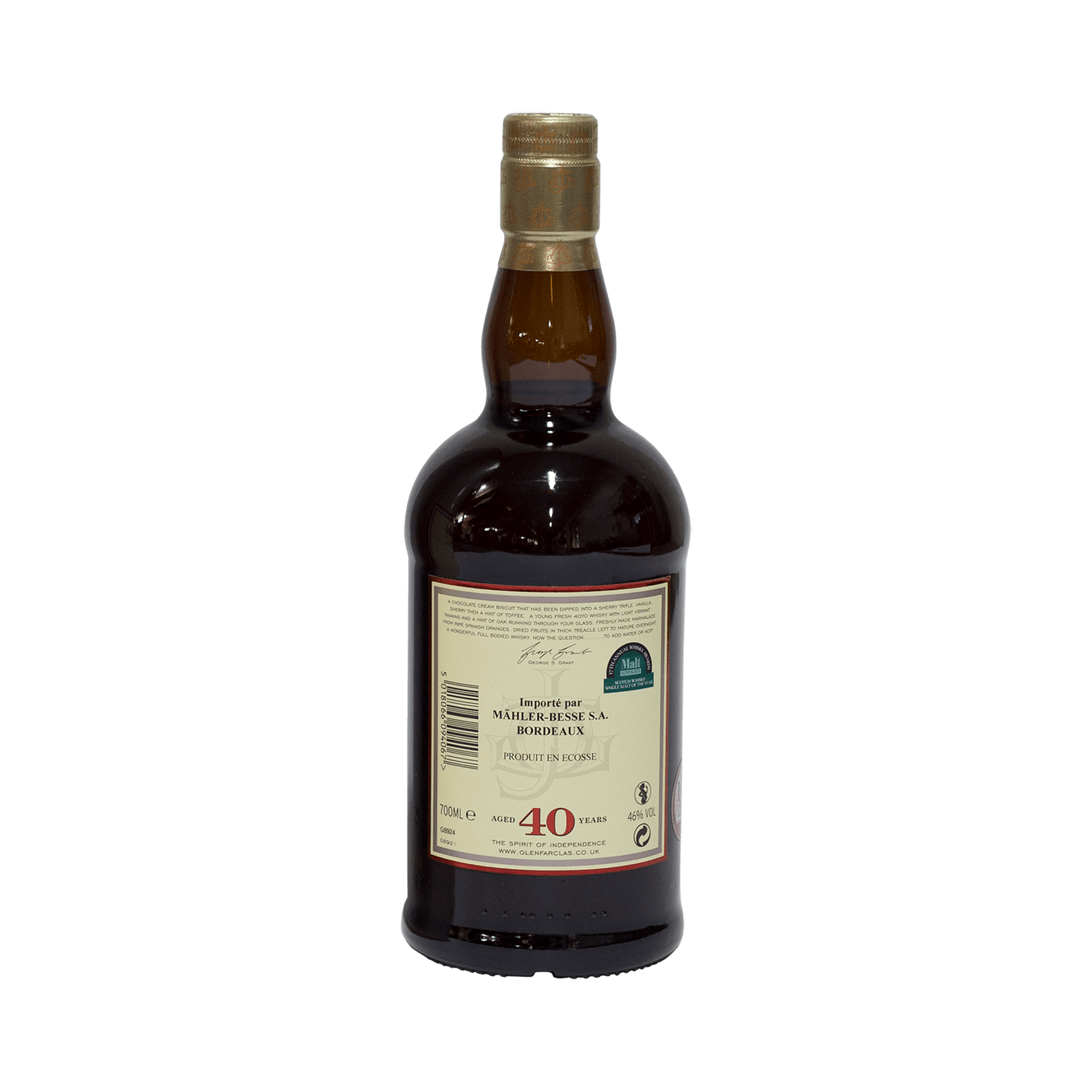 Glenfarclas 40 Year Old 46.00%