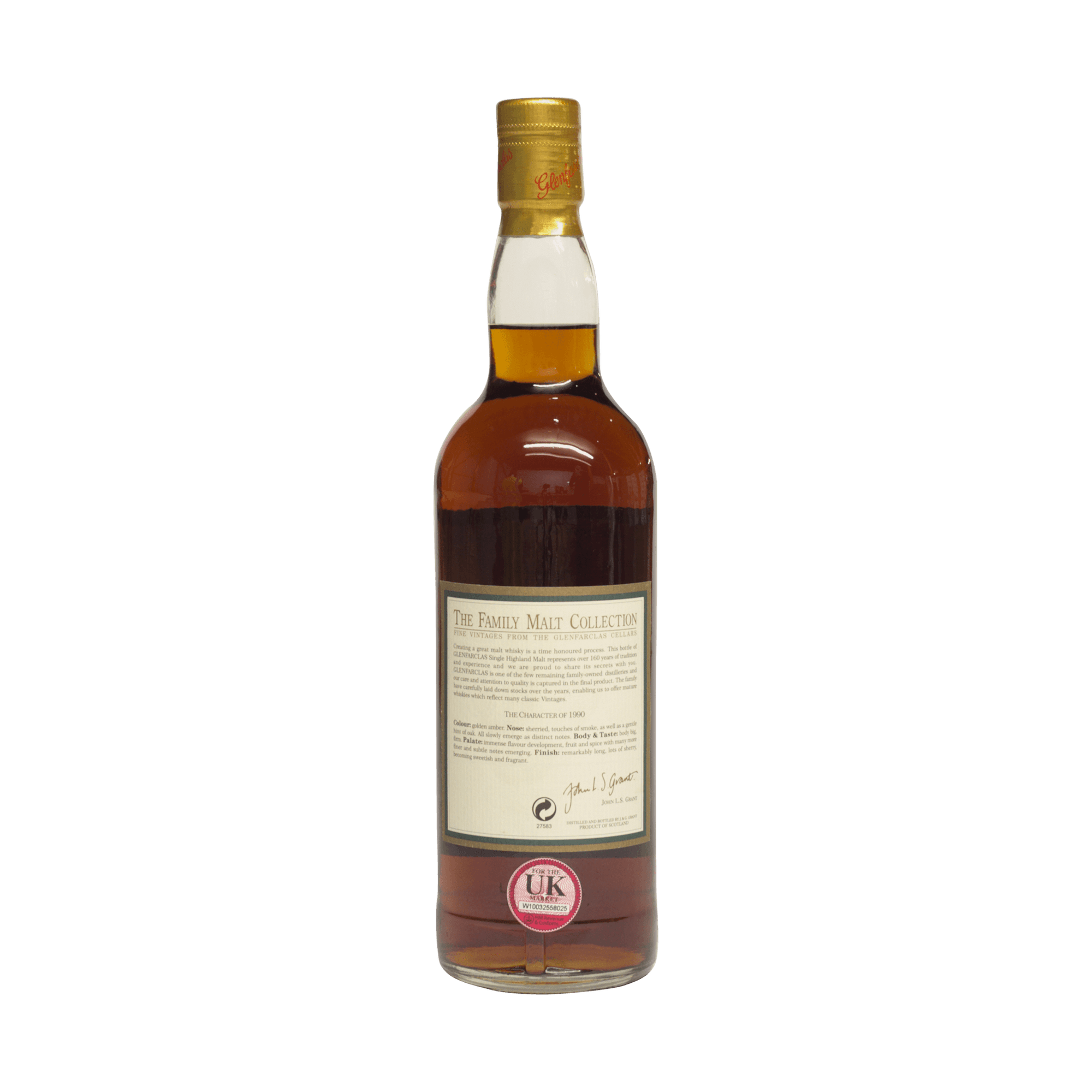 Glenfarclas 1990 ‘The Family Malt Collection’ 43.00%