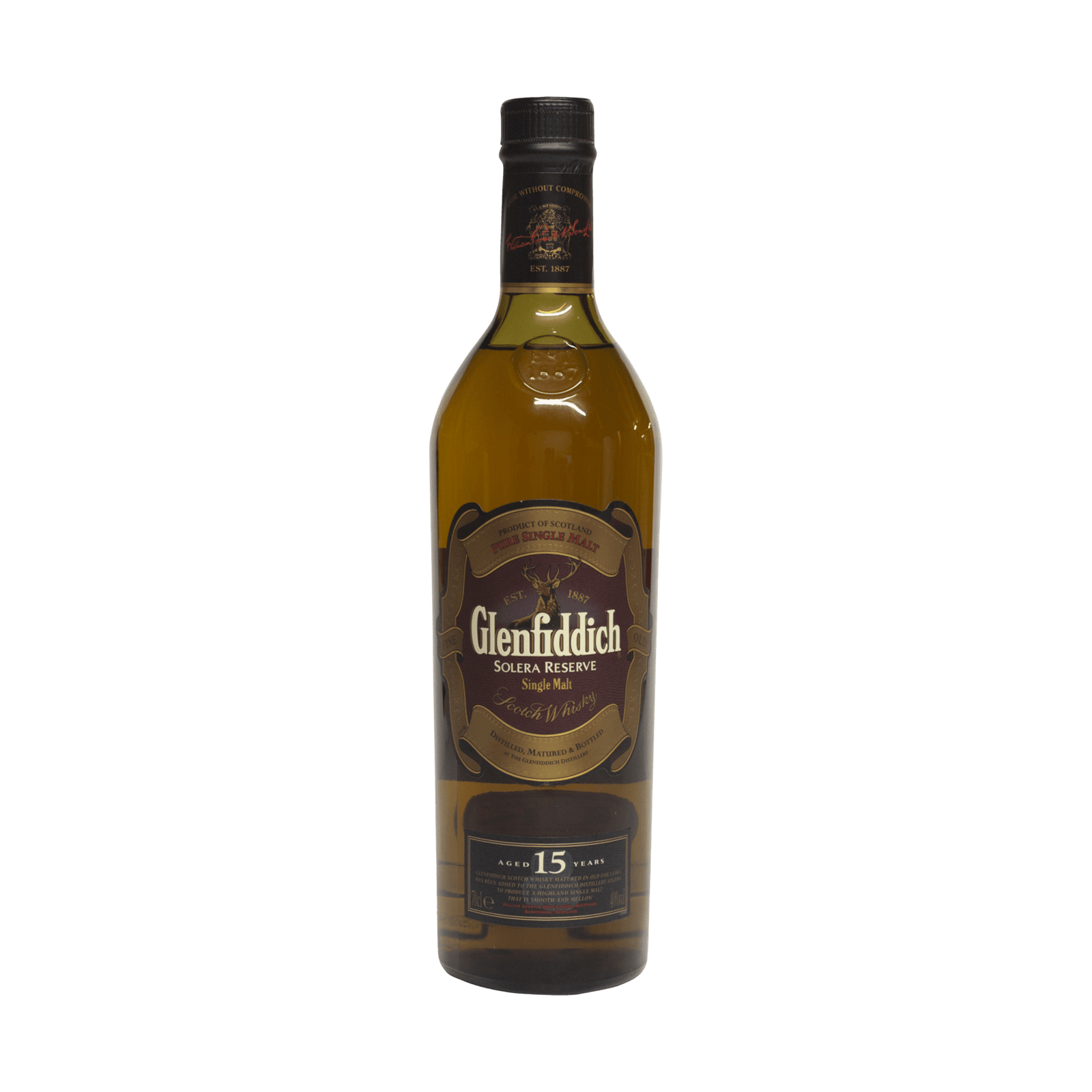 Glenfiddich 15 Year Old 'Solera Reserve' 43.00%