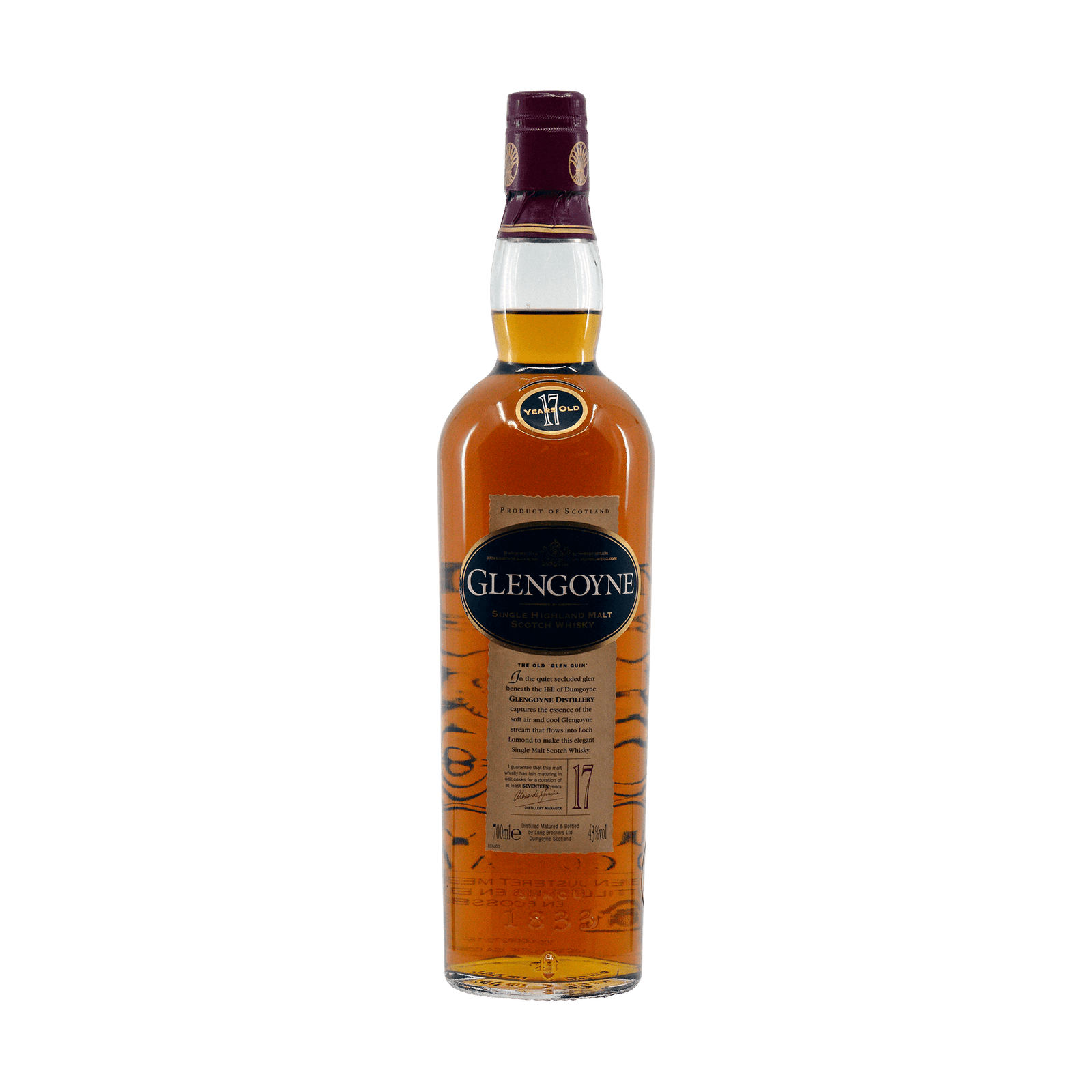Glengoyne 17 Year Old 43.00%