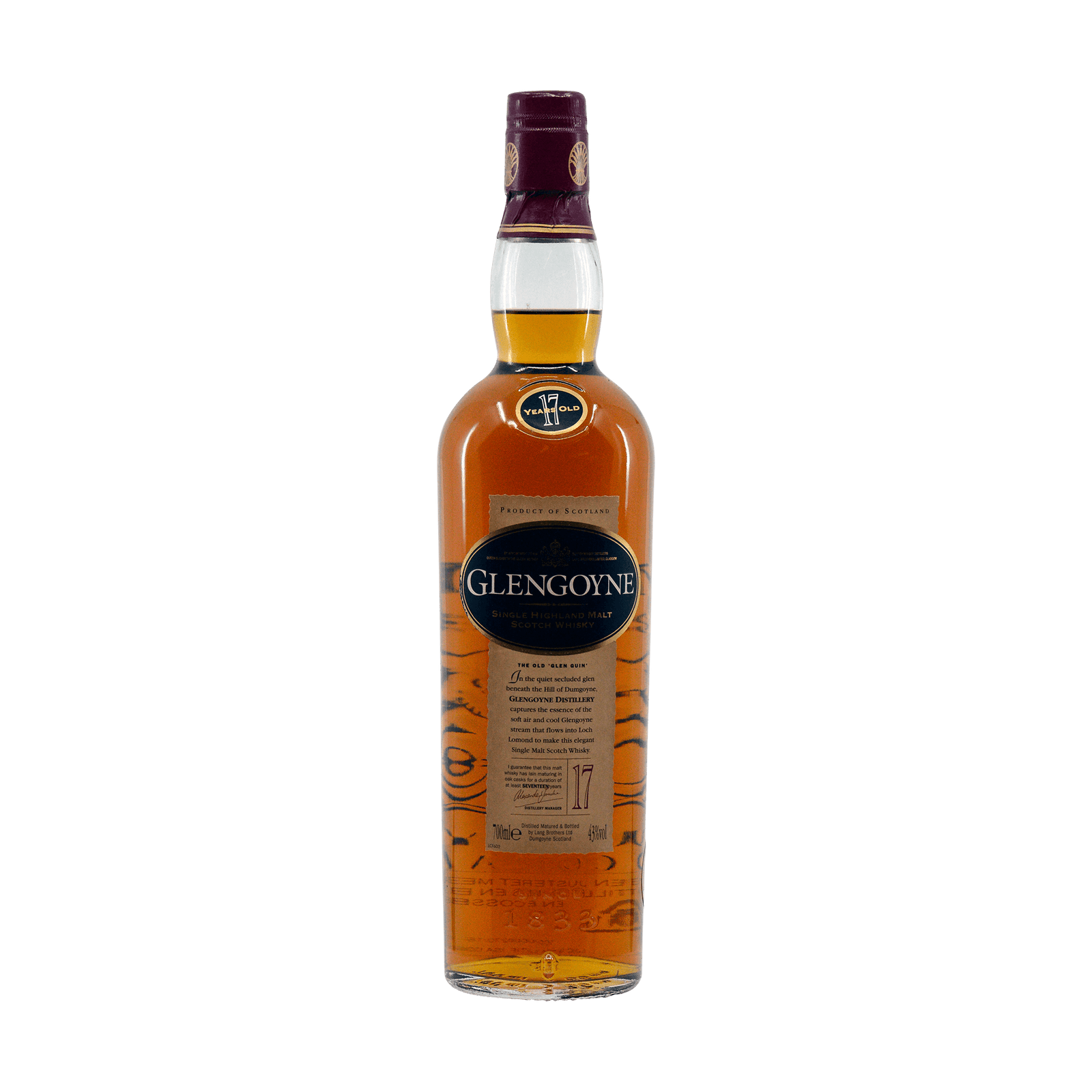 Glengoyne 17 Year Old 43.00%