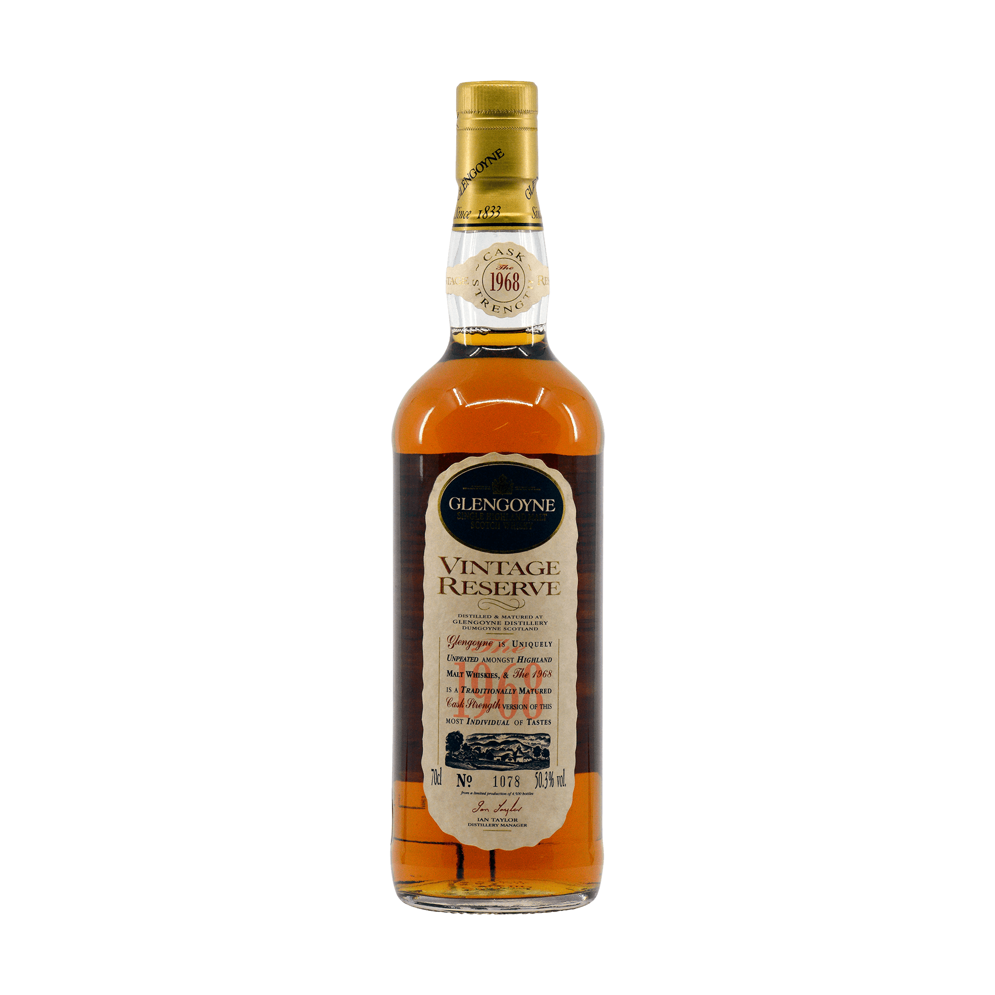 Glengoyne 1968 'Vintage Reserve' 50.30%