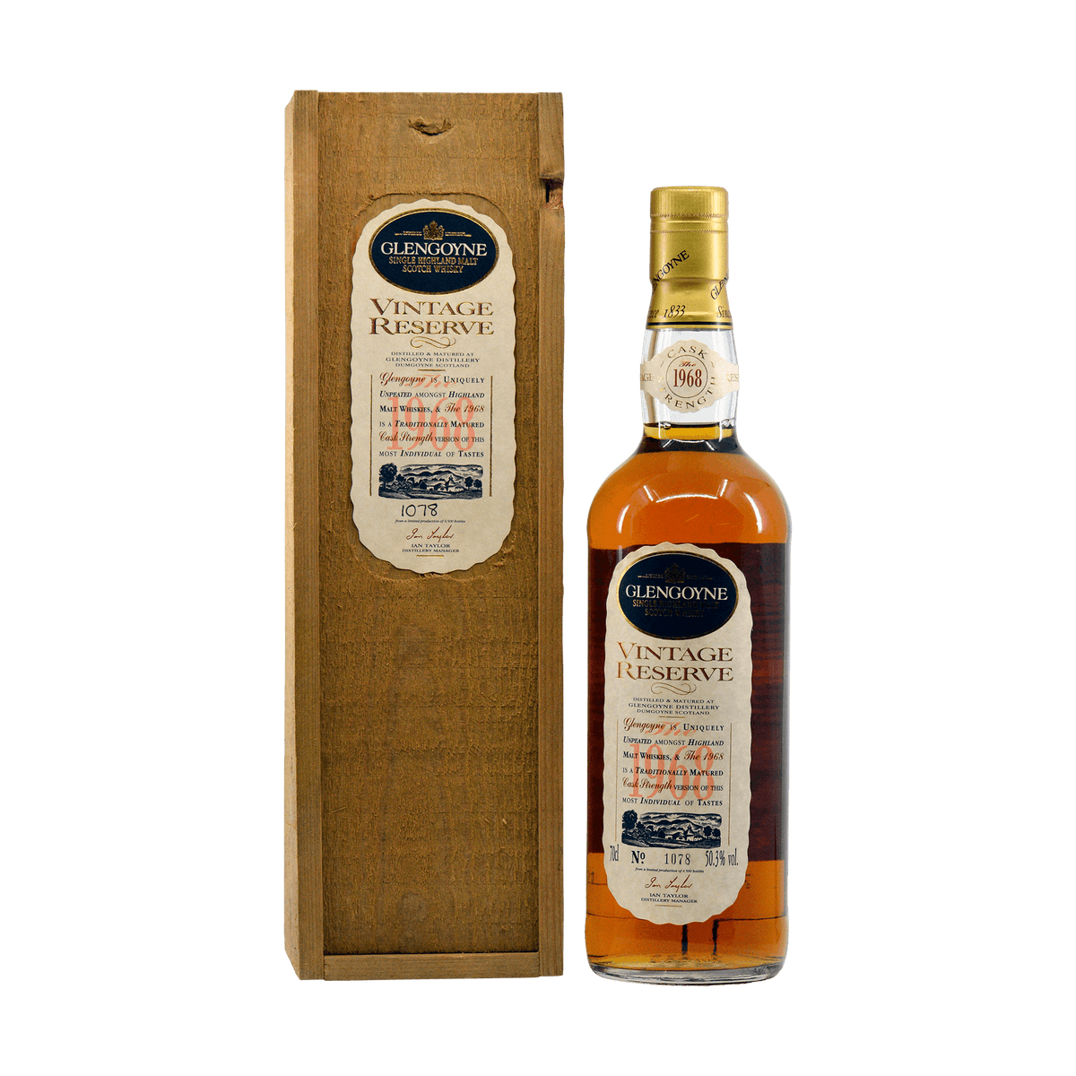 Glengoyne 1968 'Vintage Reserve' 50.30%