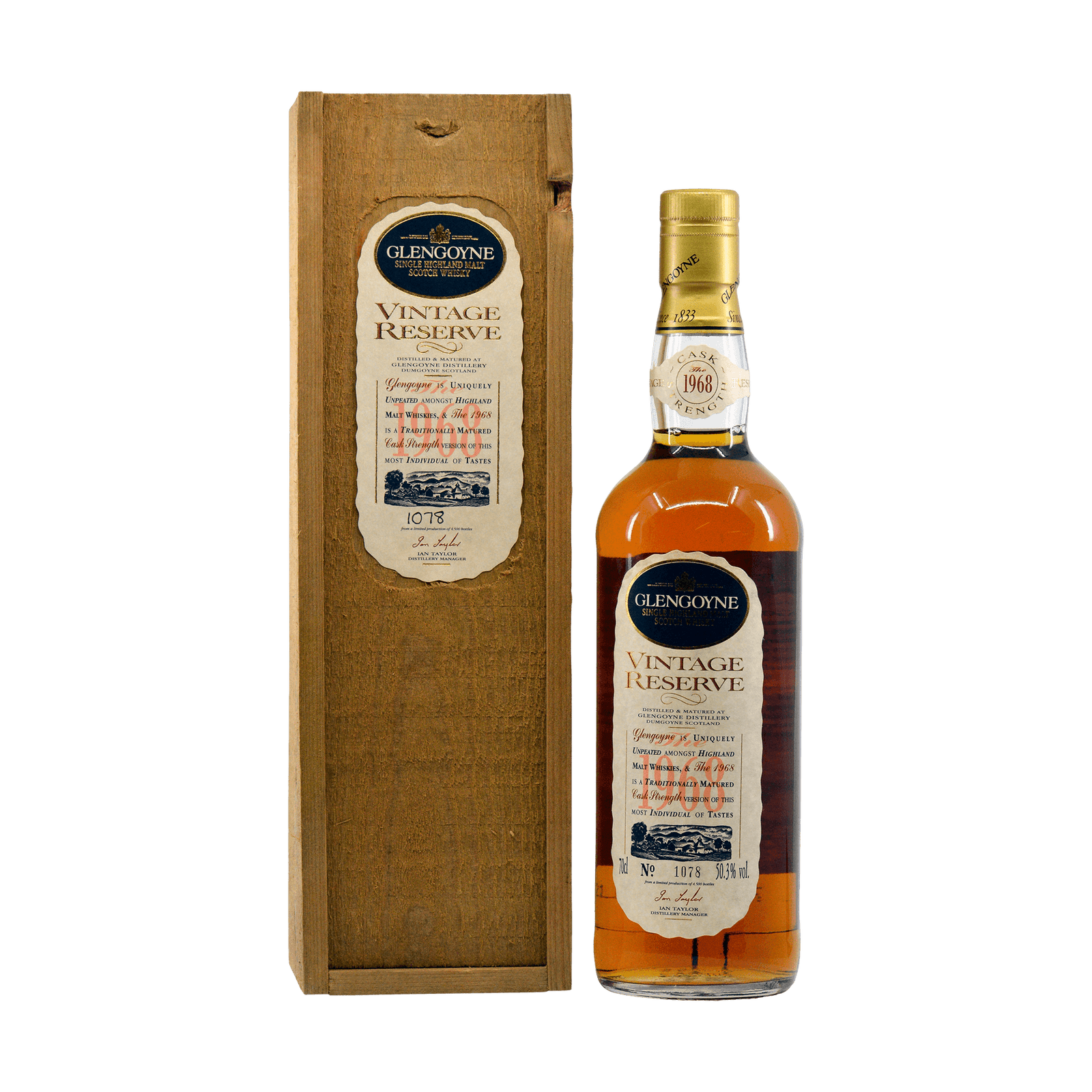 Glengoyne 1968 'Vintage Reserve' 50.30%