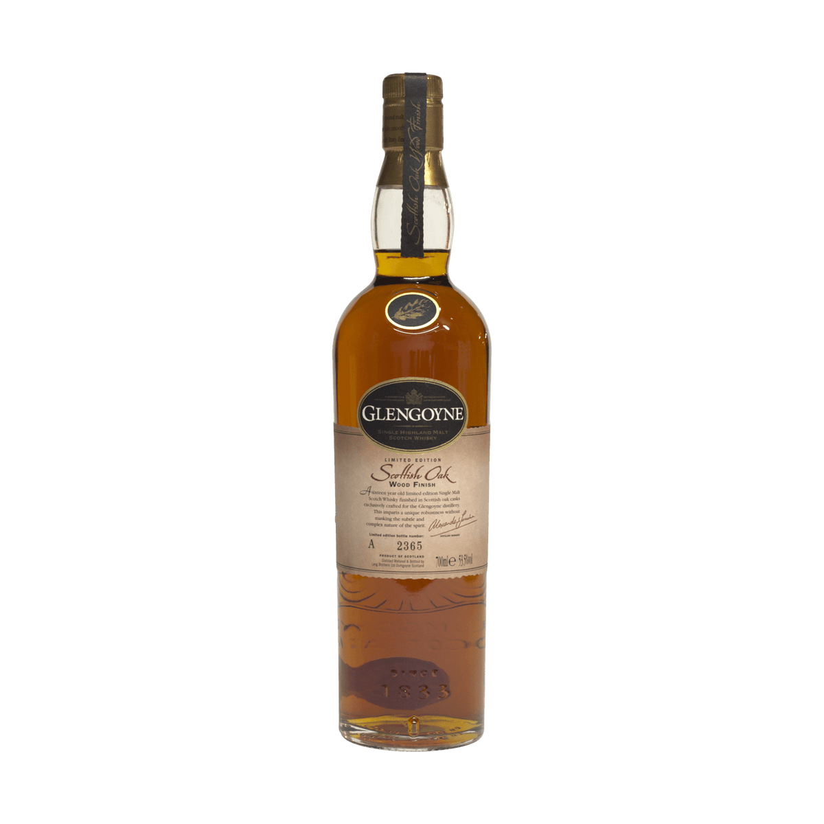 Glengoyne 16 Year Old &#39;Scottish Oak&#39; 53.50%