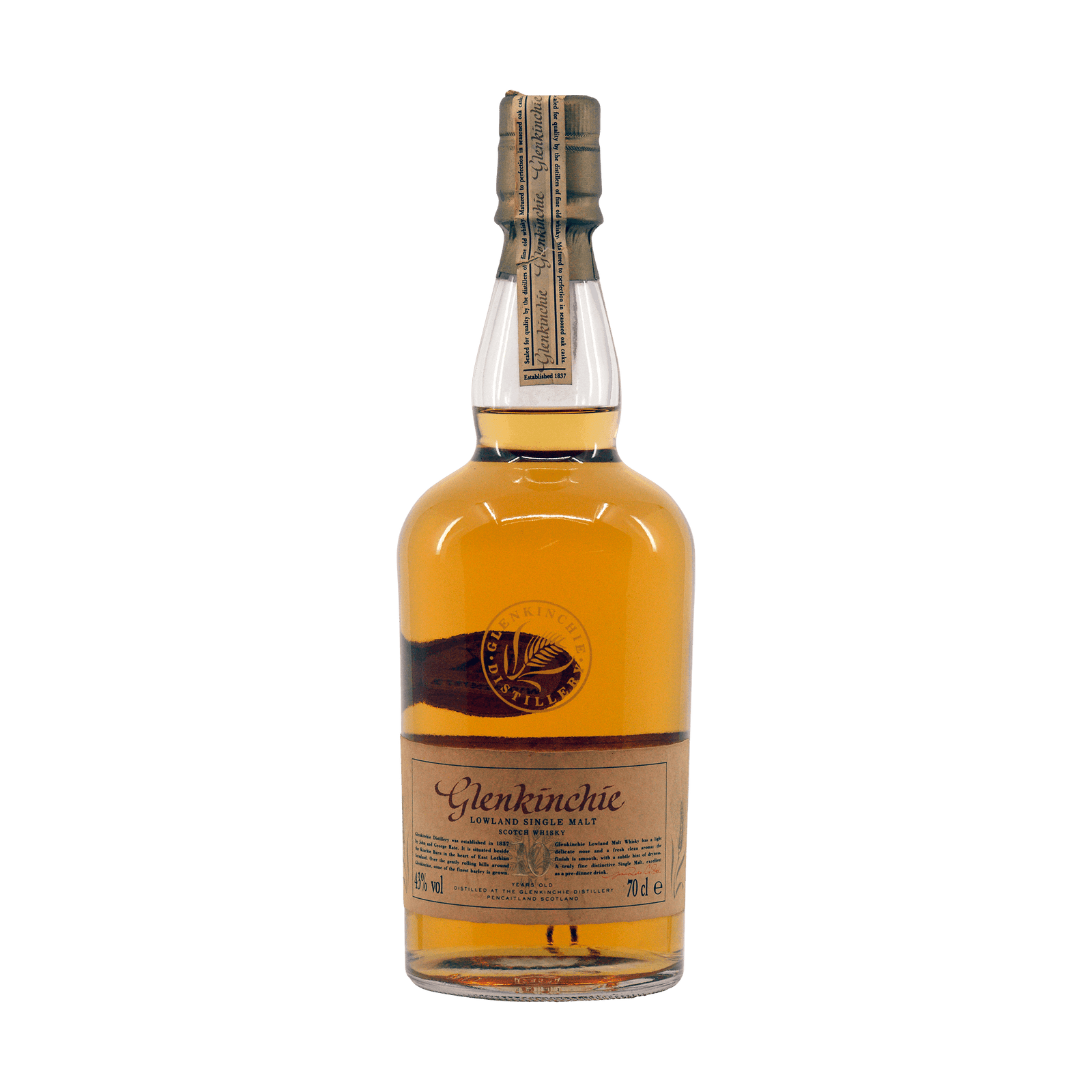 Glenkinchie 10 Year Old 43.00%