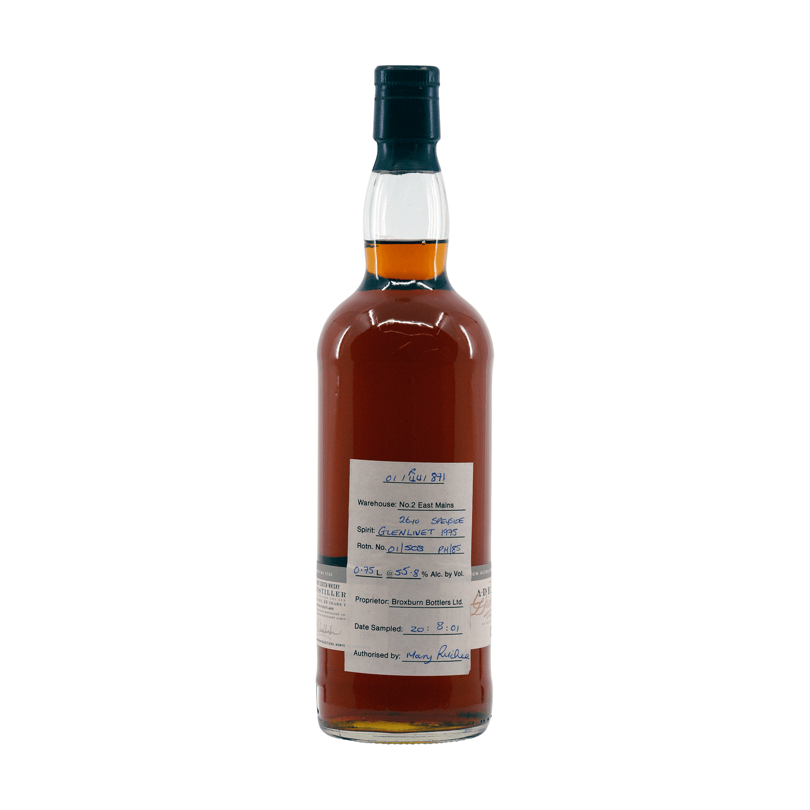 Glenlivet 1975 26 Year Old Adelphi 55.80%