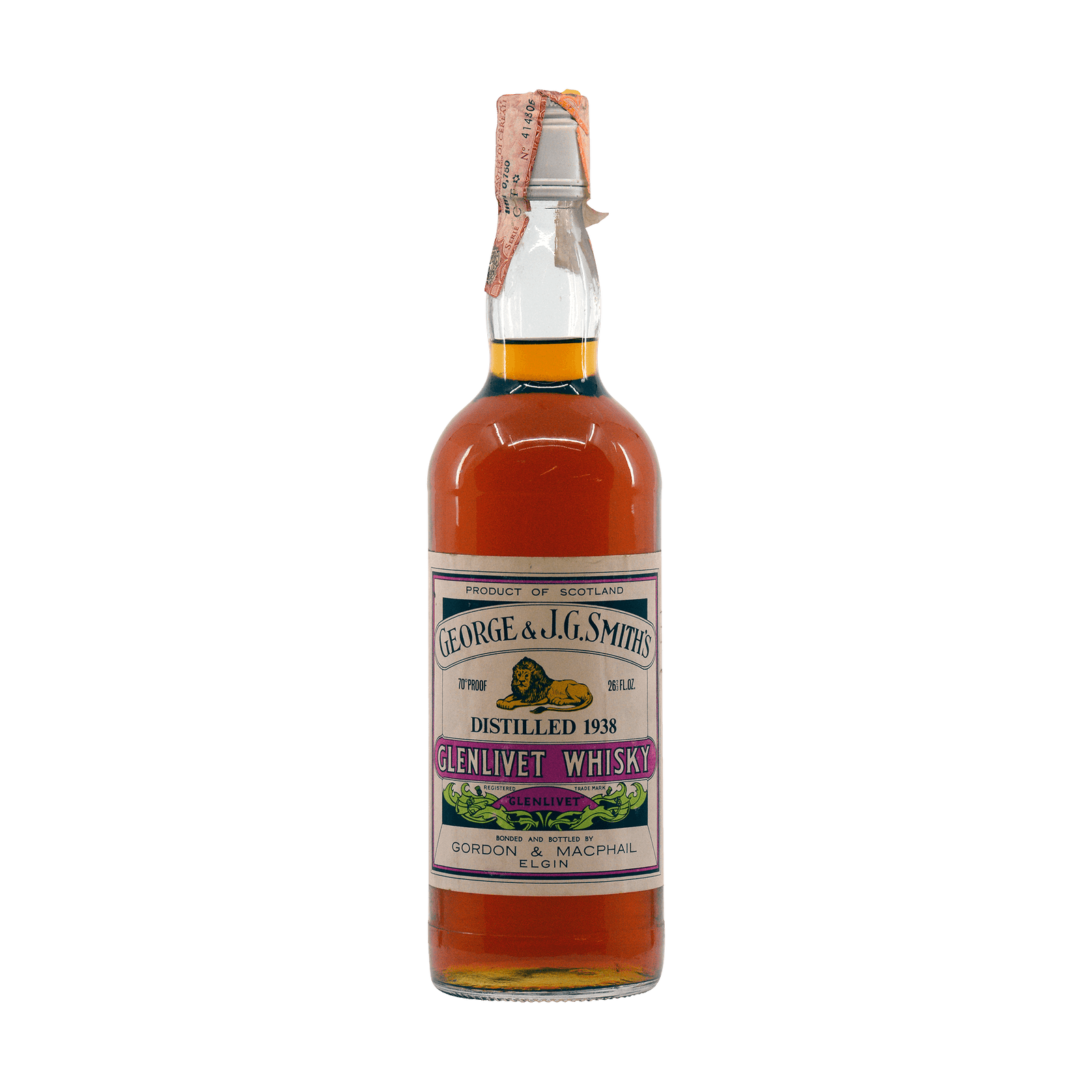 Glenlivet 1938 George and JG Smith 40.00%