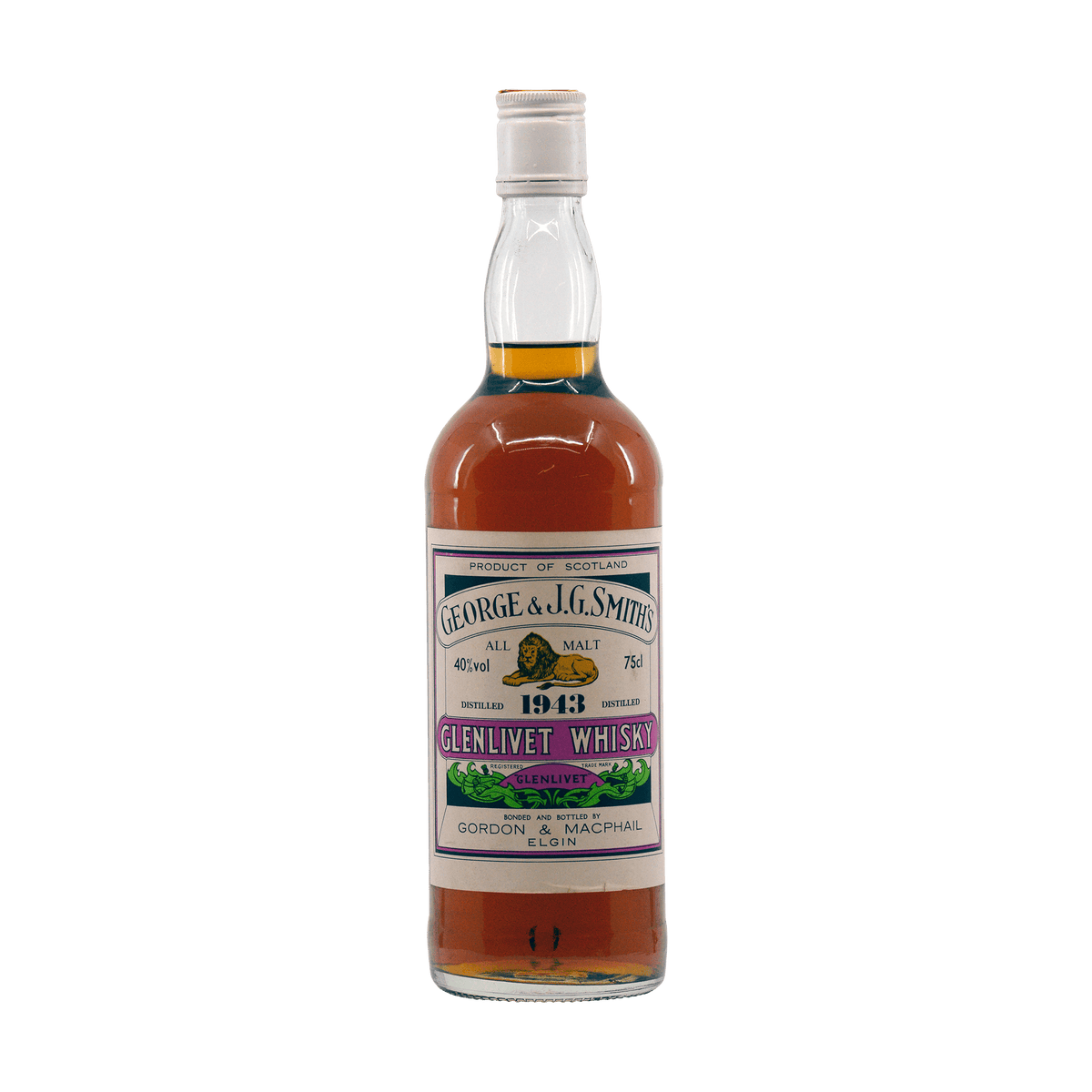 Glenlivet 1943 George and JG Smith 40.00%
