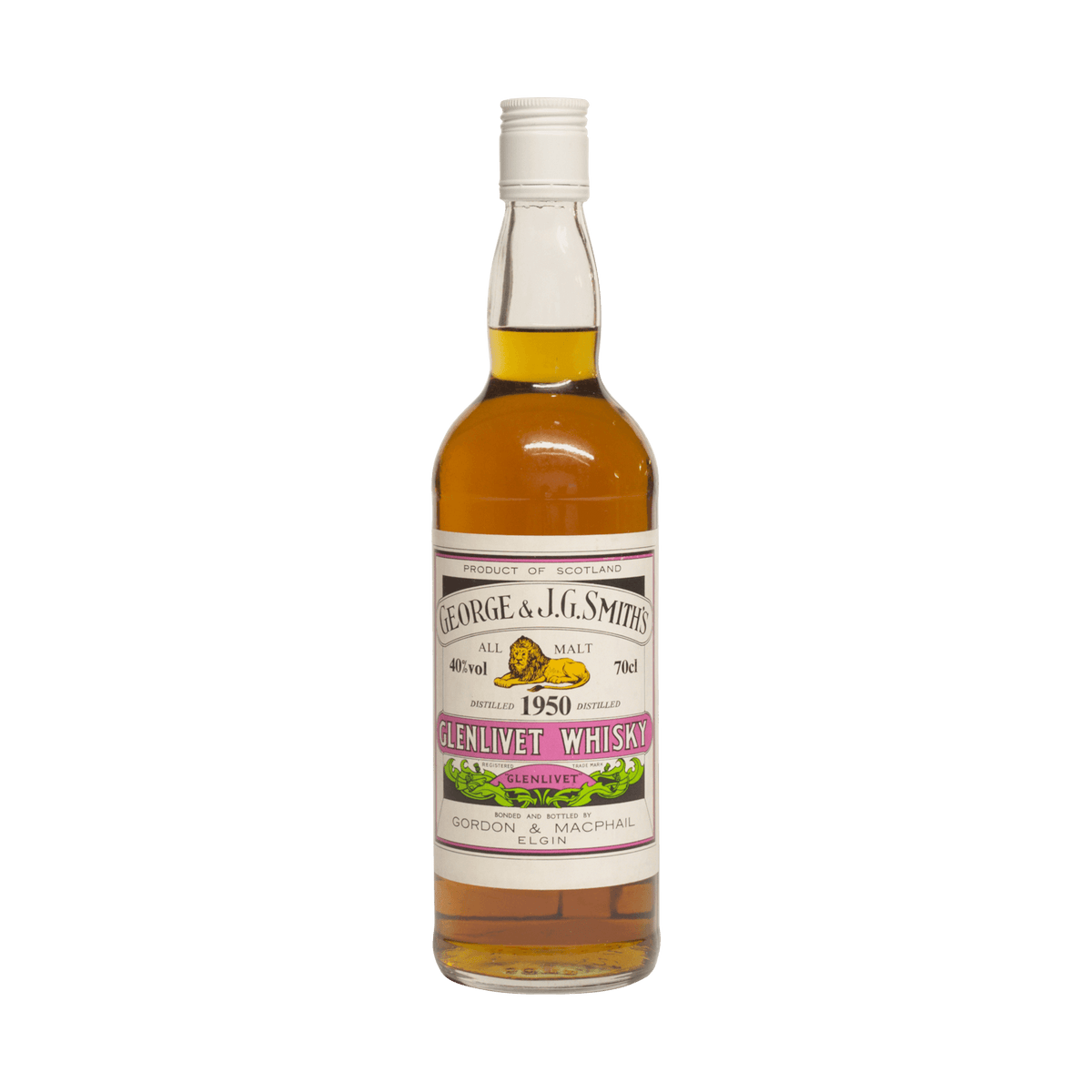 Glenlivet 1950 &#39;George &amp; JG Smith&#39; 40.00% 75cl