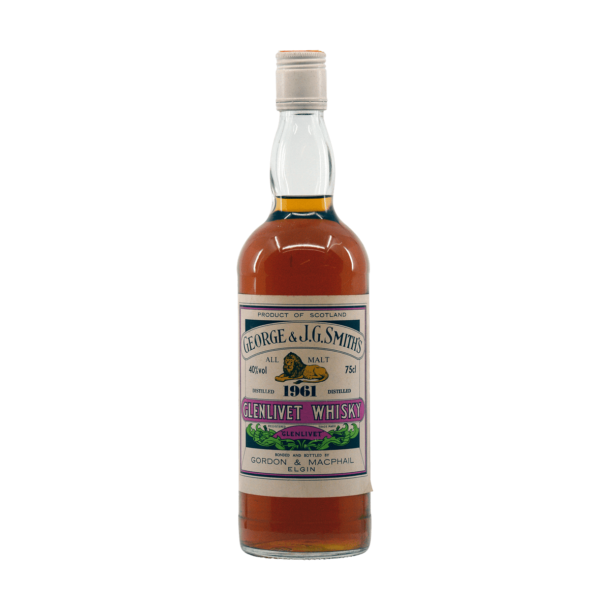 Glenlivet 1961 George and JG Smith 40.00%