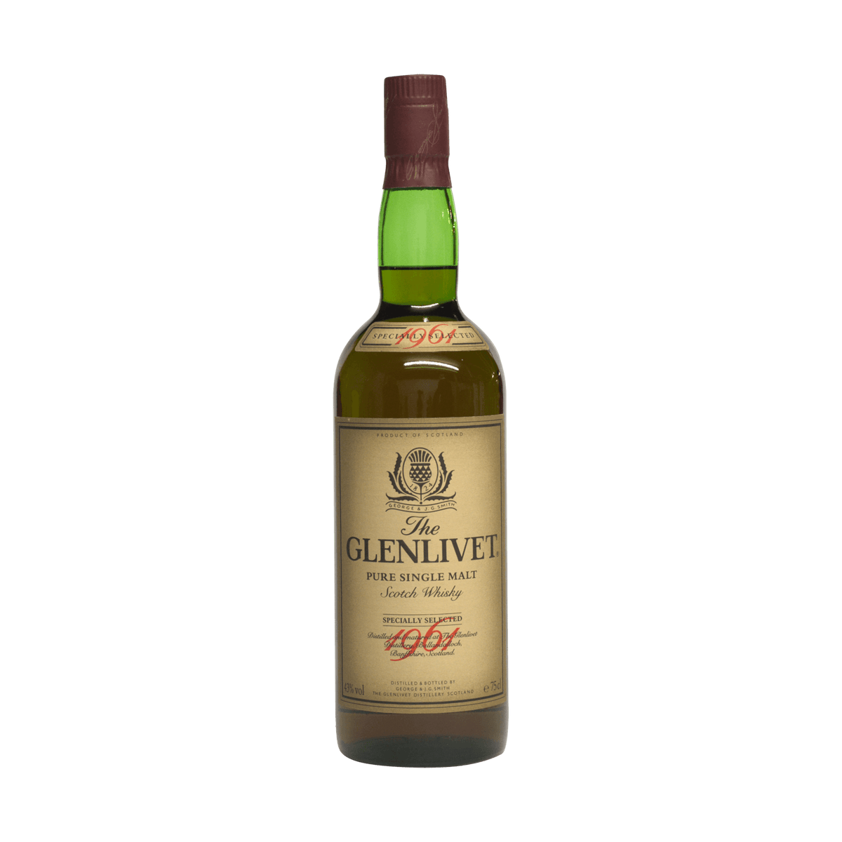 Glenlivet 1961 George &amp; JG Smith 43.00%