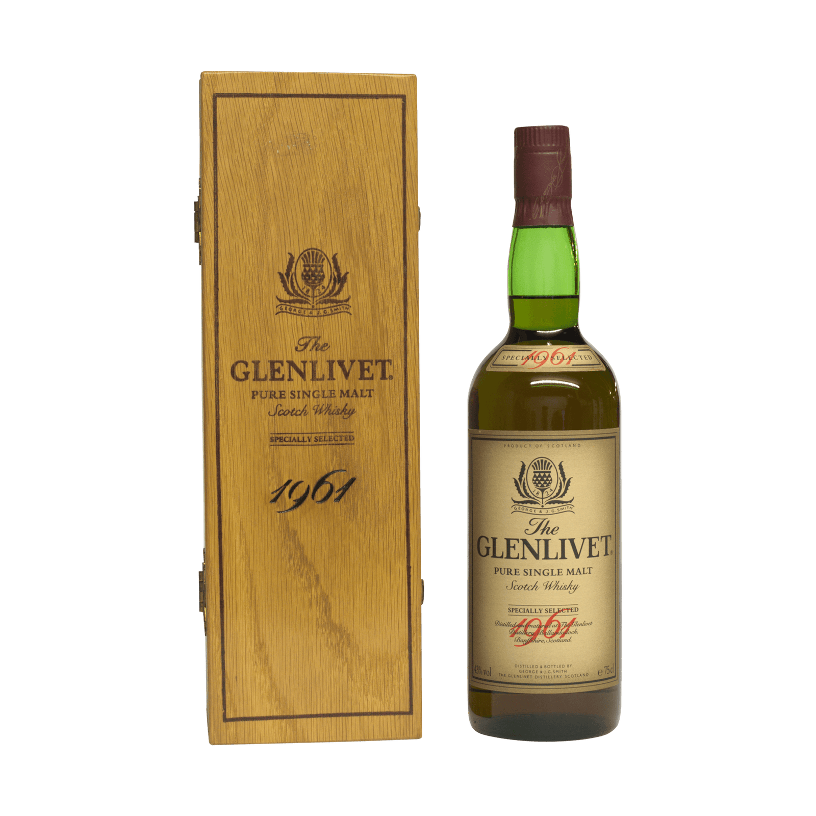 Glenlivet 1961 George & JG Smith 43.00%