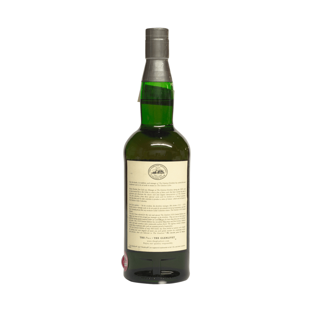 Glenlivet 1959 42 Year Old Cellar Collection George and JG Smith 42.19%