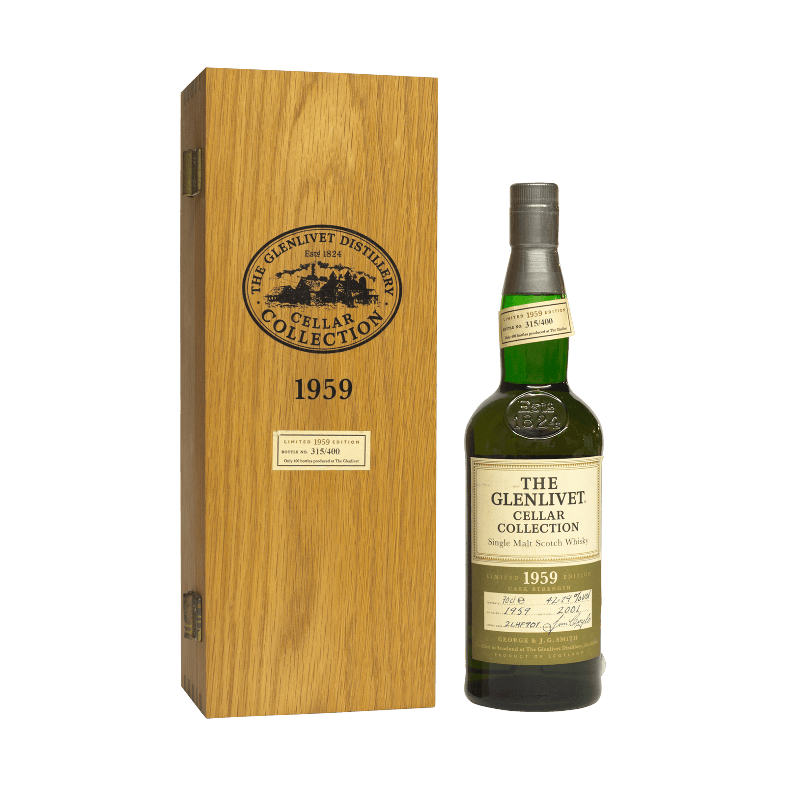 Glenlivet 1959 42 Year Old Cellar Collection George and JG Smith 42.19%