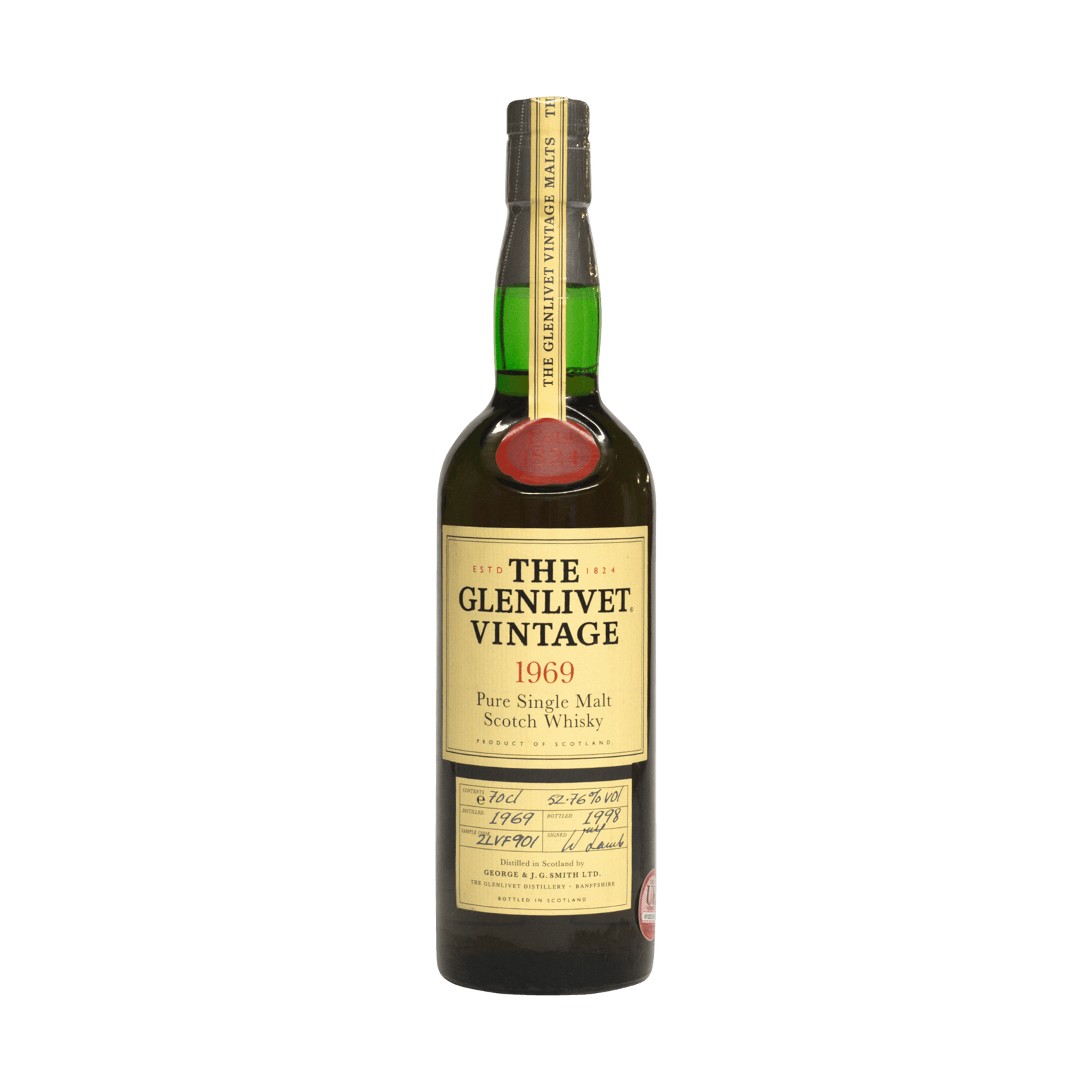 Glenlivet 1969 28 Year Old 'Vintage' George and JG Smith 52.76%