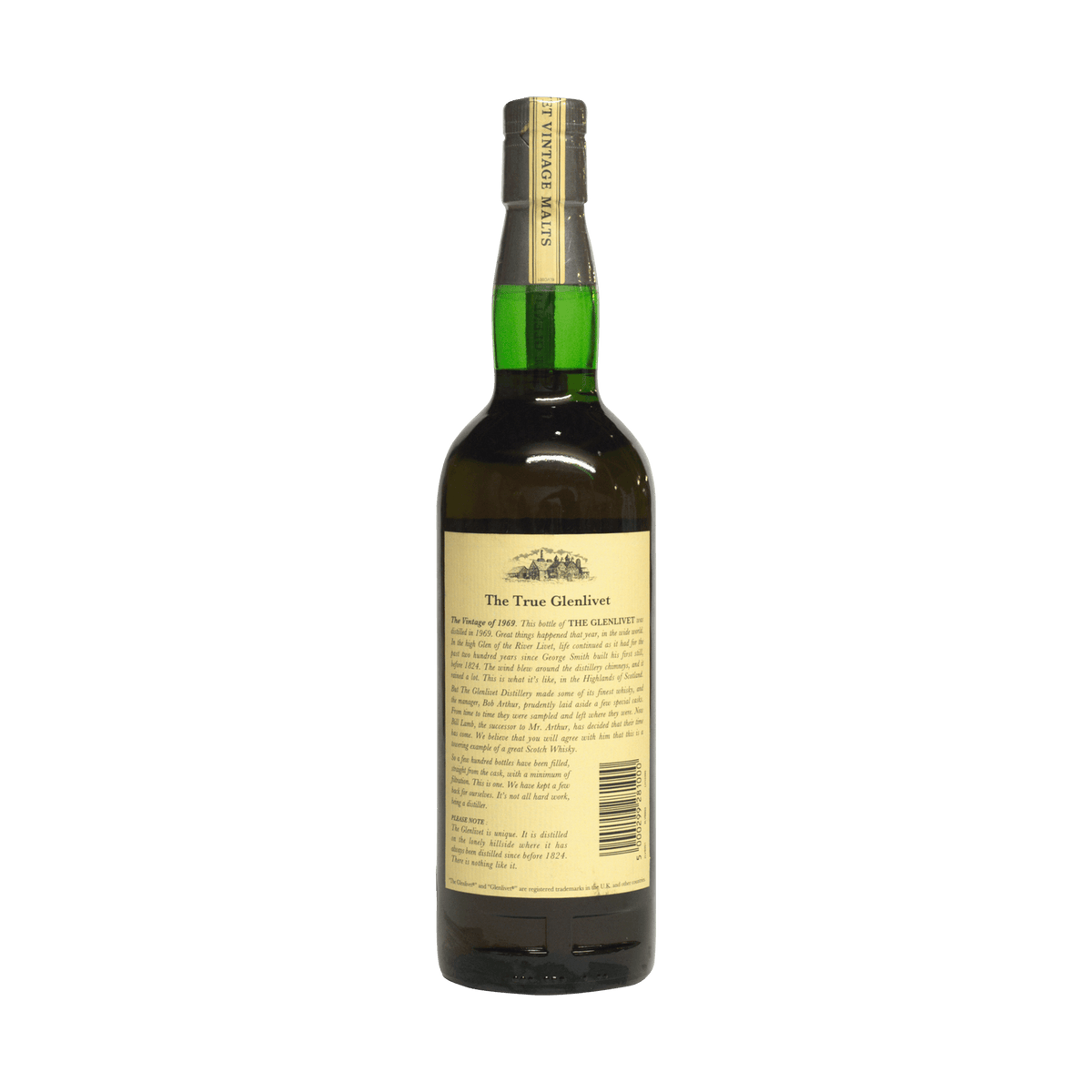 Glenlivet 1969 28 Year Old 'Vintage' George and JG Smith 52.76%