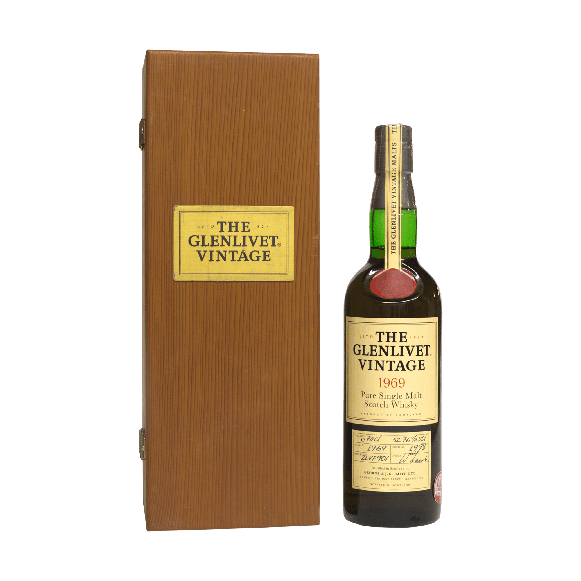 Glenlivet 1969 28 Year Old 'Vintage' George and JG Smith 52.76%