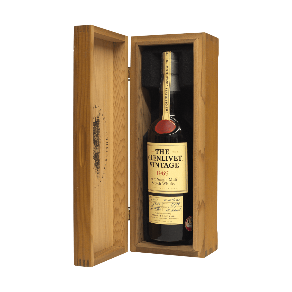 Glenlivet 1969 28 Year Old 'Vintage' George and JG Smith 52.76%