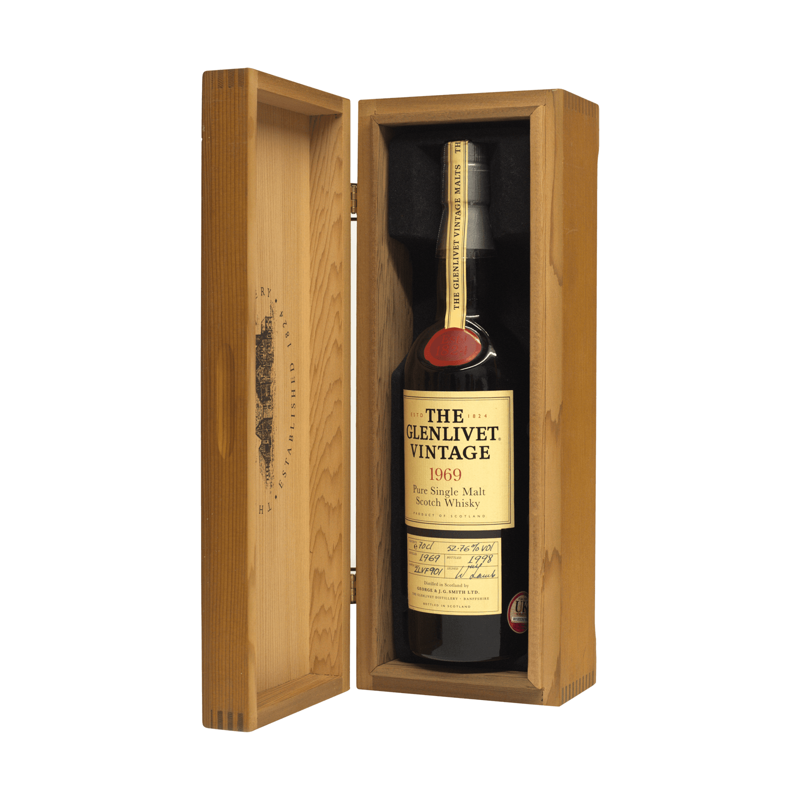 Glenlivet 1969 28 Year Old 'Vintage' George and JG Smith 52.76%