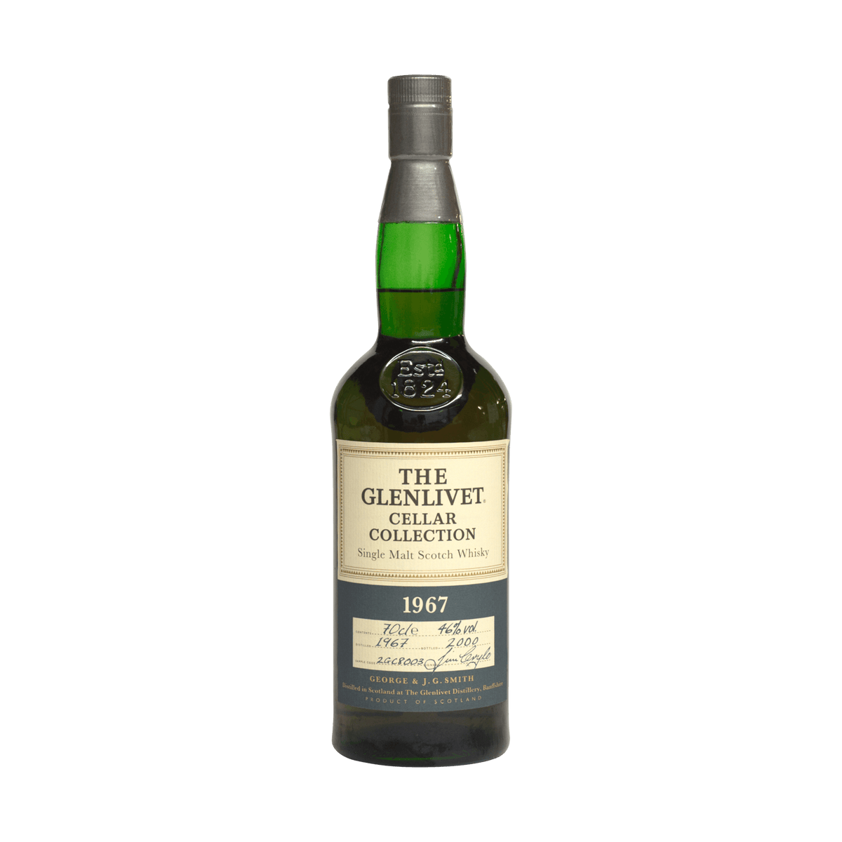 Glenlivet 1967 33 Year Old &#39;The Cellar Collection&#39; George &amp; JG Smith 46.00%