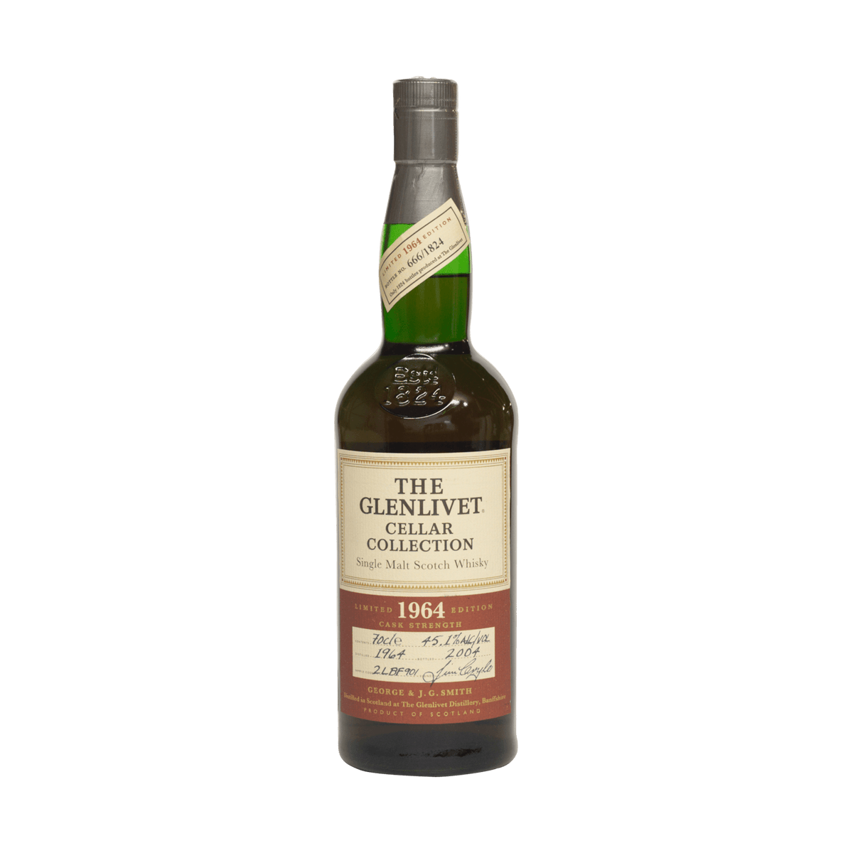 Glenlivet 1964 40 Year Old “The Cellar Collection’ George &amp; JG Smith 45.10%