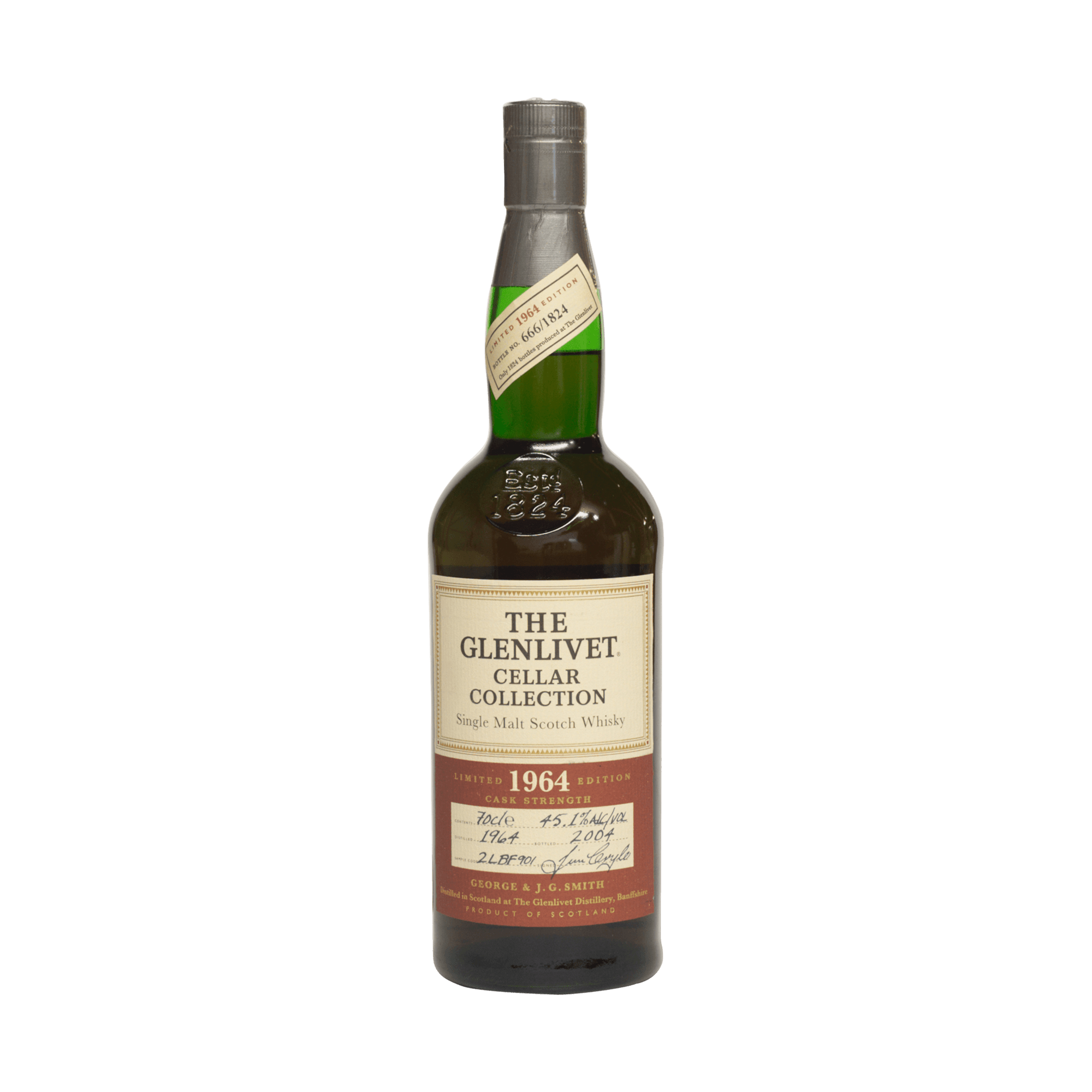 Glenlivet 1964 40 Year Old “The Cellar Collection’ George & JG Smith 45.10%