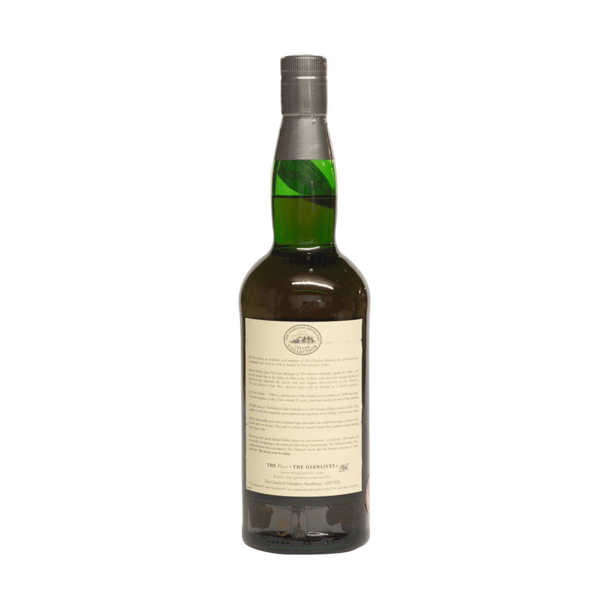 Glenlivet 1964 40 Year Old “The Cellar Collection’ George & JG Smith 45.10%