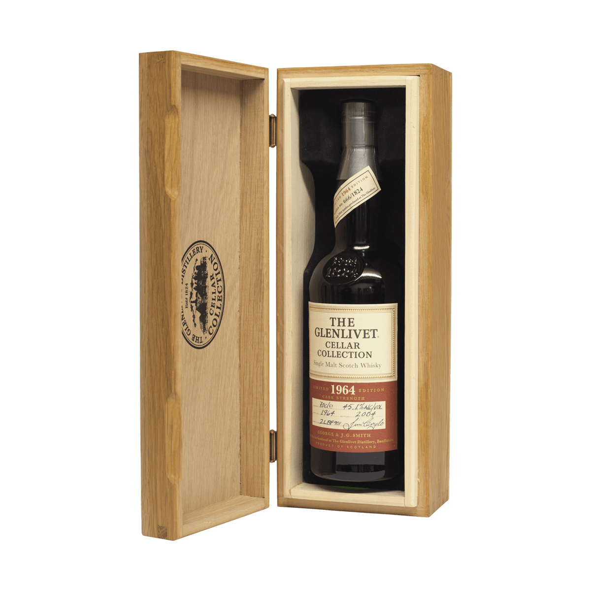 Glenlivet 1964 40 Year Old “The Cellar Collection’ George & JG Smith 45.10%