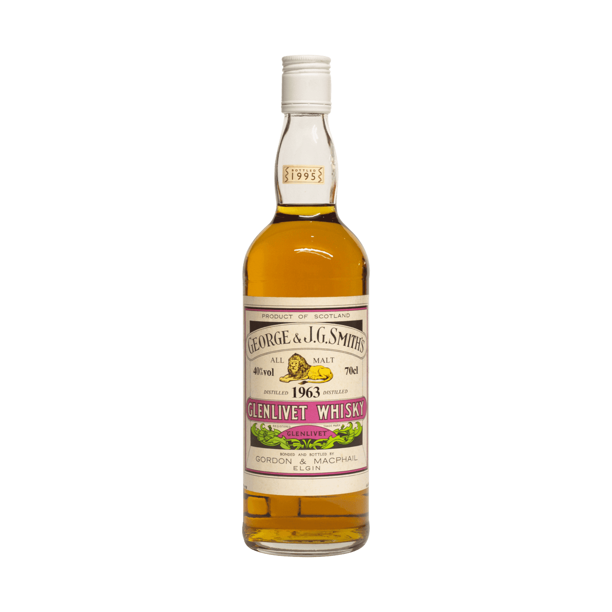 Glenlivet 1963 32 Year Old George &amp; JG Smith 40.00%