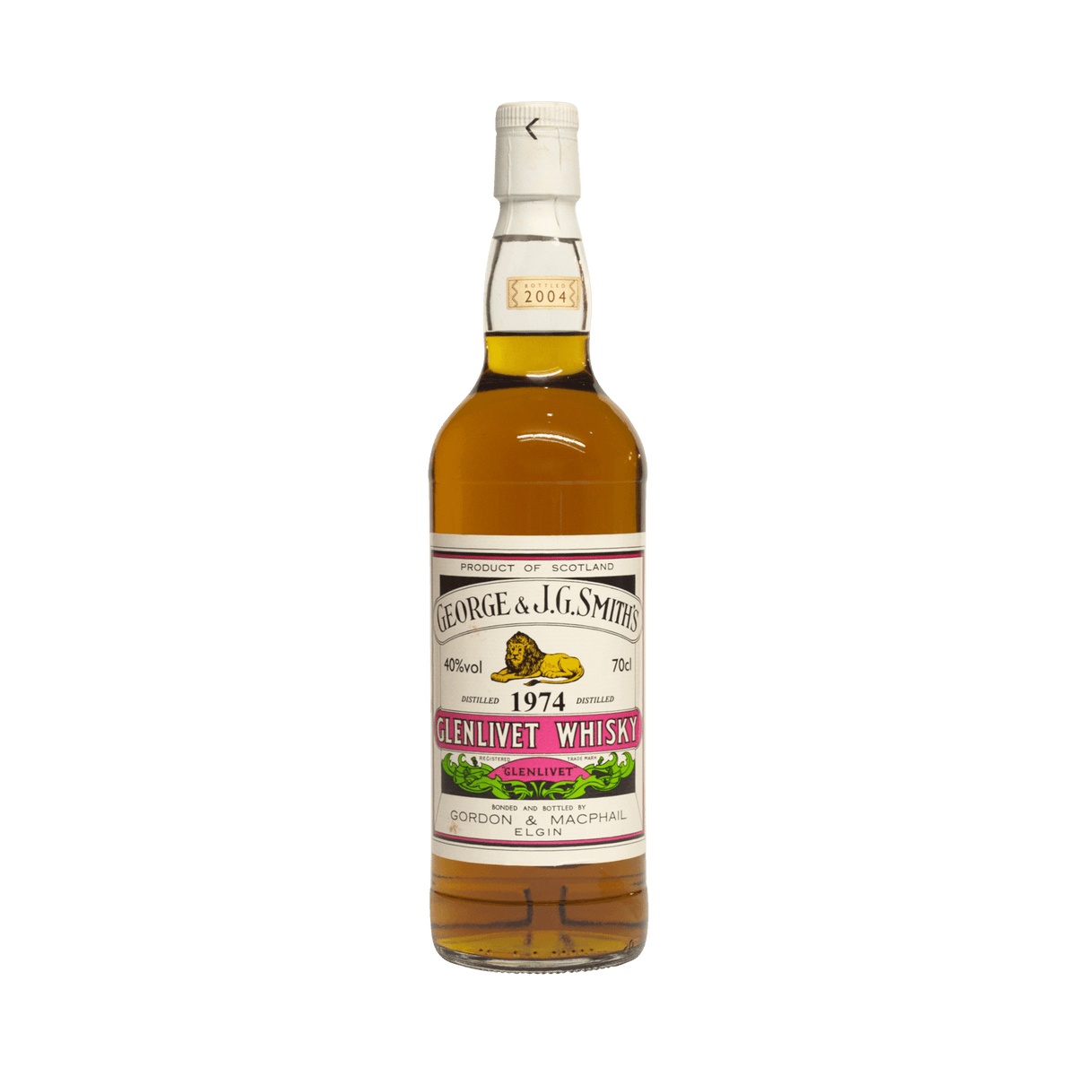 Glenlivet 1974 30 Year Old George &amp; JG Smith 40.00%