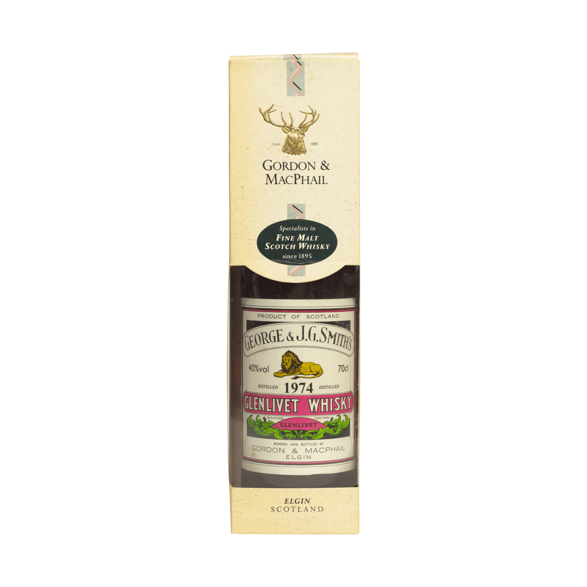 Glenlivet 1974 30 Year Old George & JG Smith 40.00%