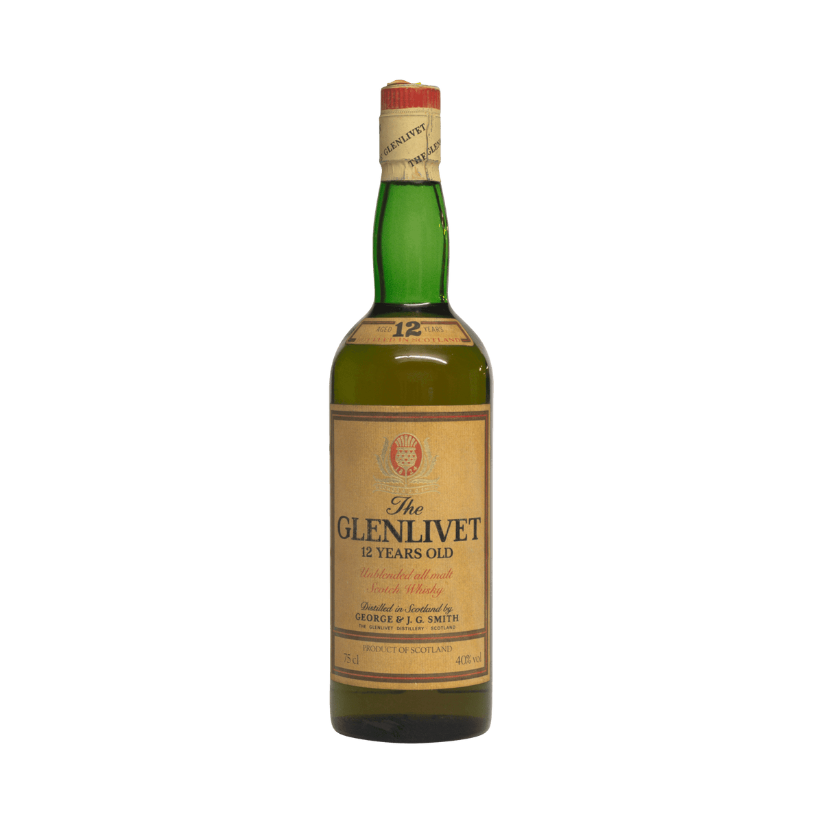 Glenlivet 12 Year Old George &amp; JG Smith 40.00%