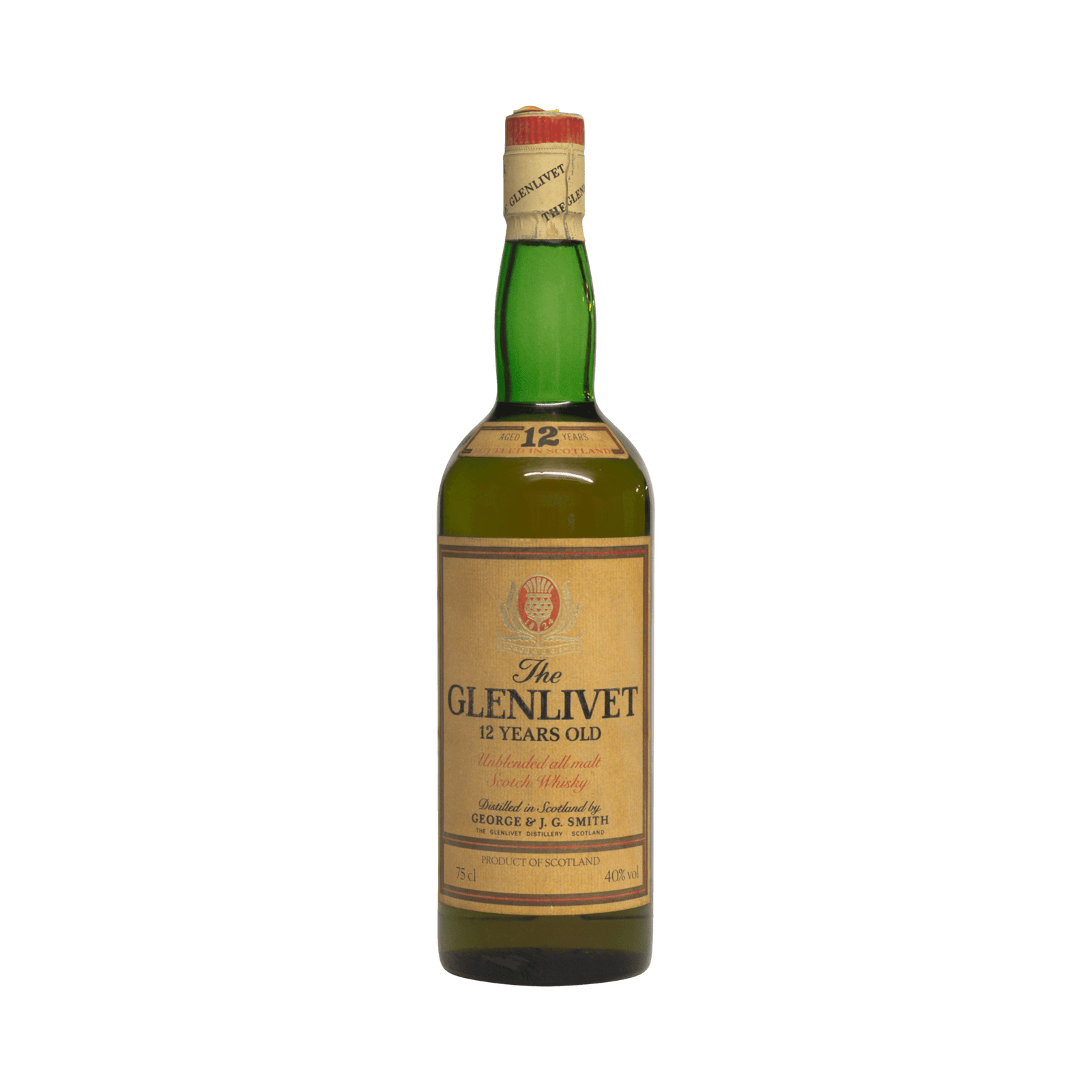 Glenlivet 12 Year Old George & JG Smith 40.00%