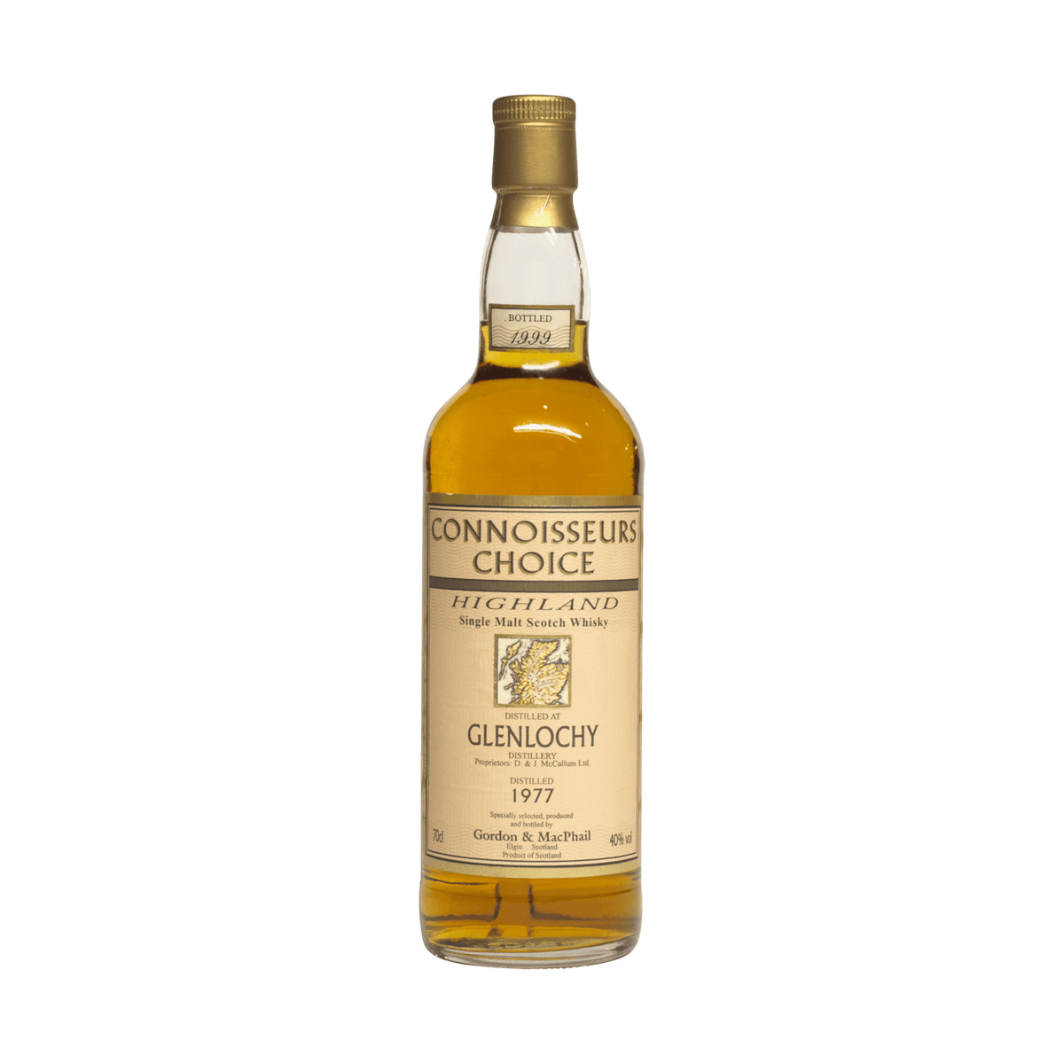 Glenlochy 1977 &#39;Connoisseurs Choice&#39; Gordon &amp; MacPhail 40.00%