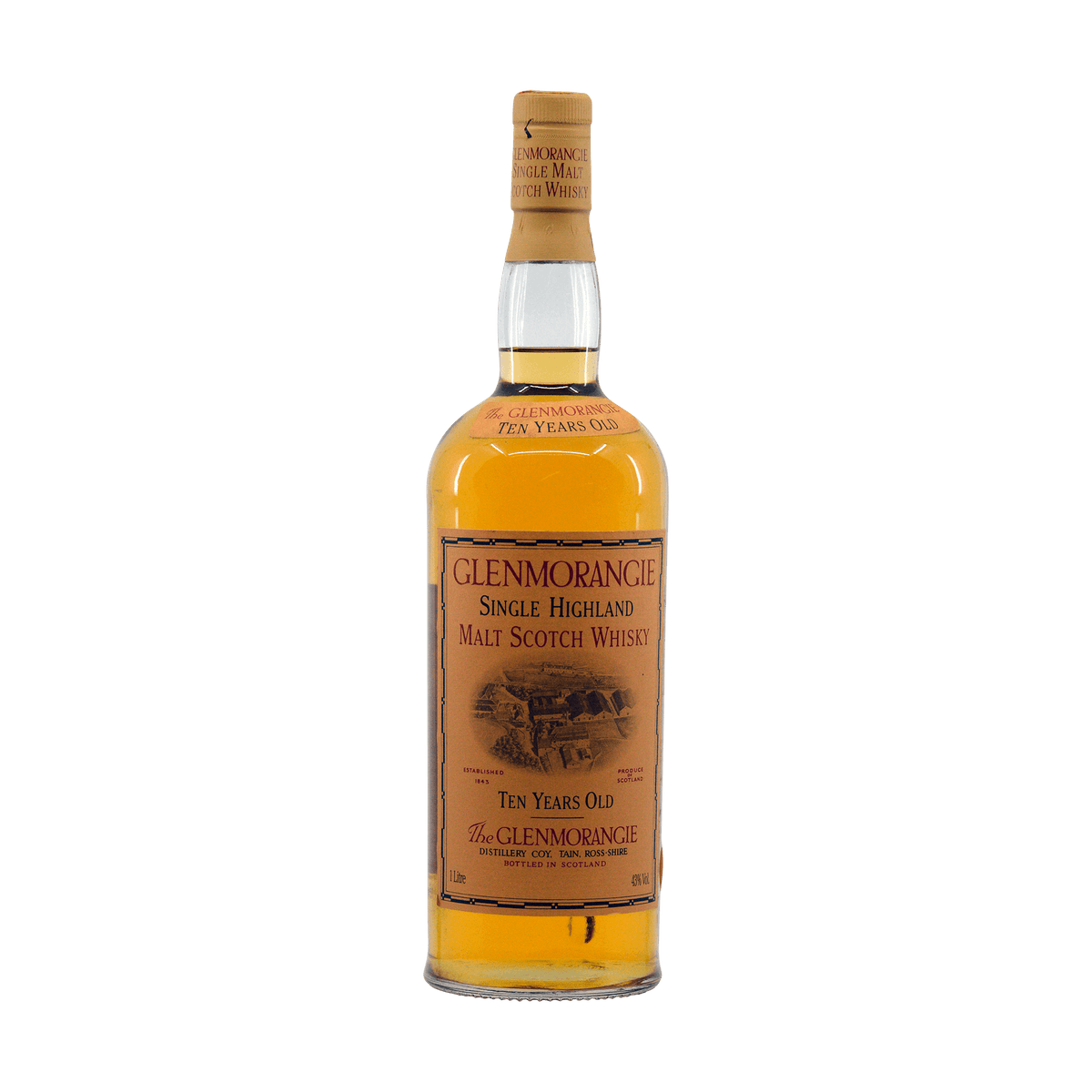 Glenmorangie 10 Year Old 43.00% 100cl