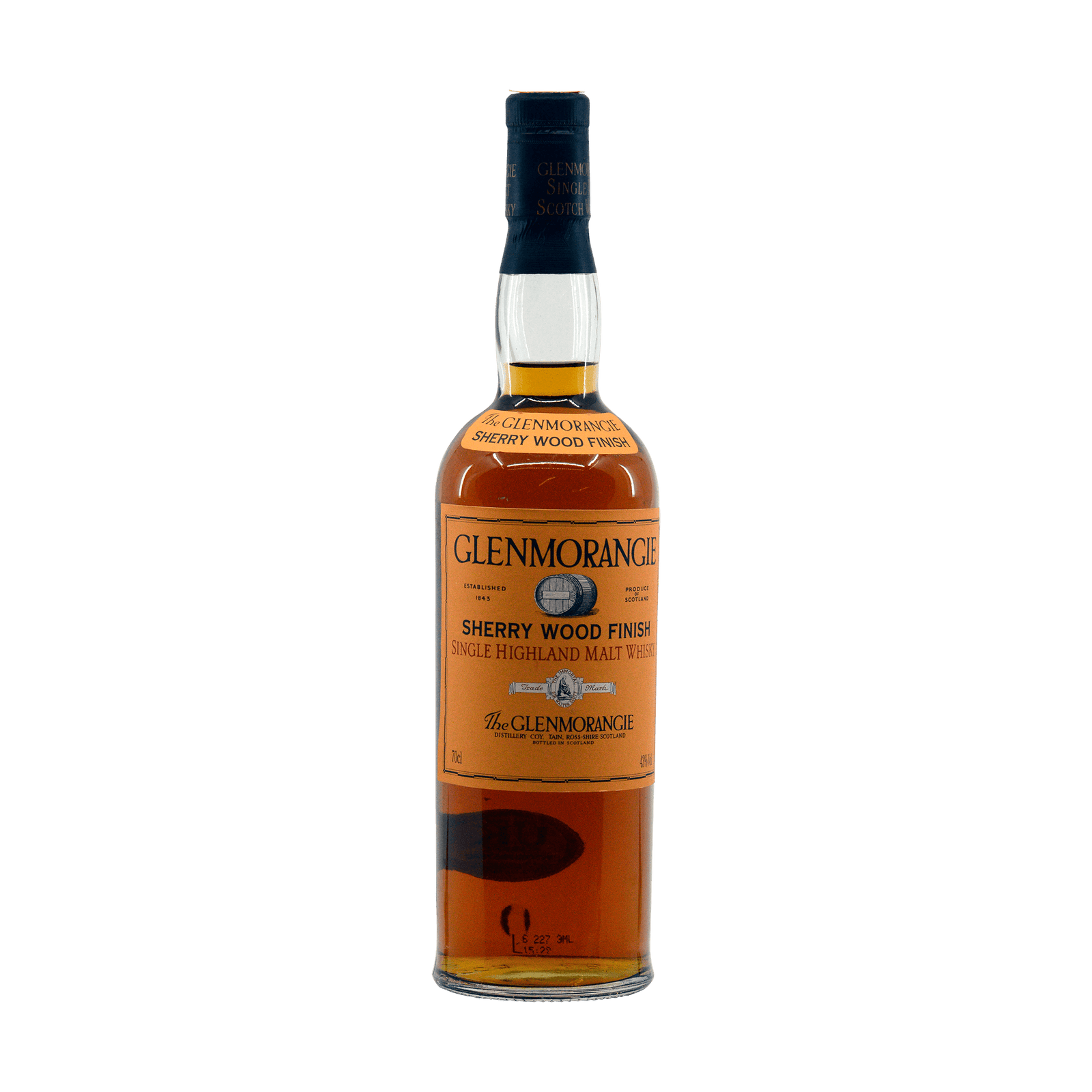 Glenmorangie 1996 13 Year Old Sherry Wood Finish 43.00%