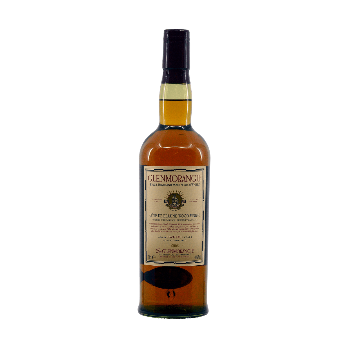 Glenmorangie 12 Year Old Côte de Beaune Wood Finish 46.00%
