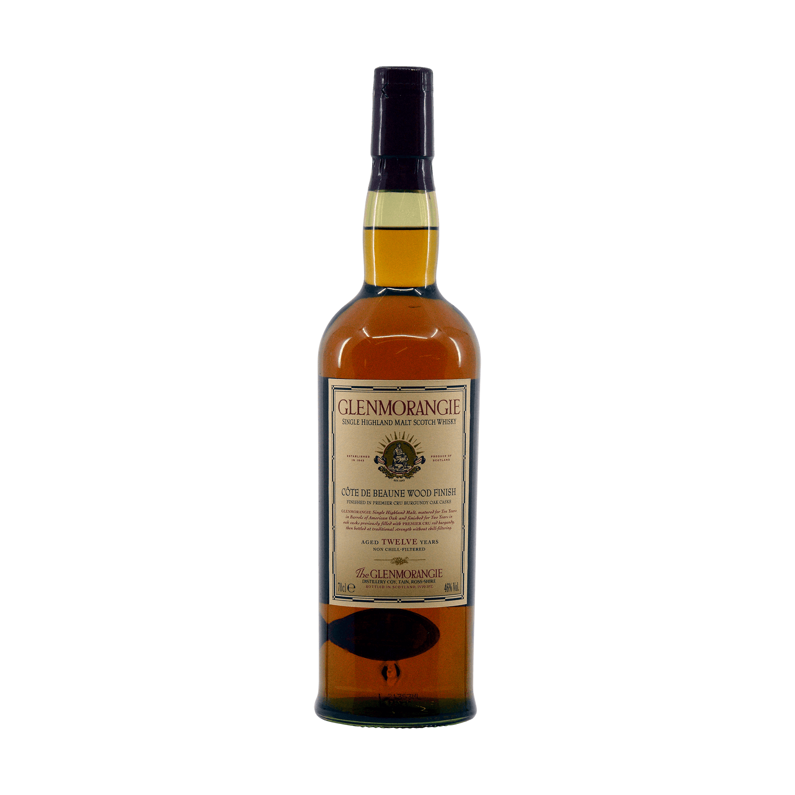 Glenmorangie 12 Year Old Côte de Beaune Wood Finish 46.00%