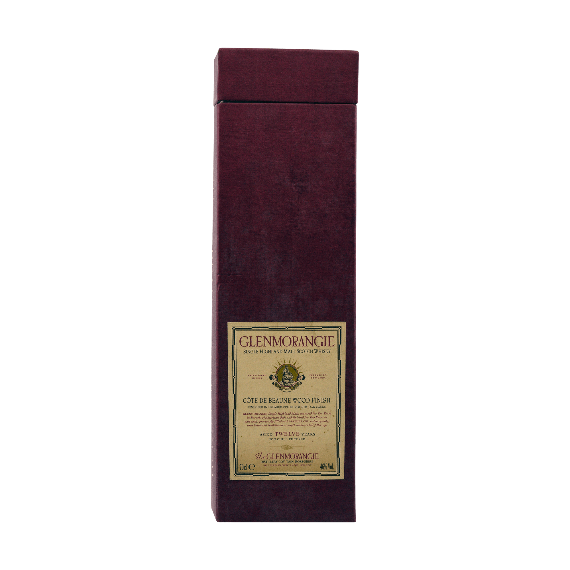 Glenmorangie 12 Year Old Côte de Beaune Wood Finish 46.00%