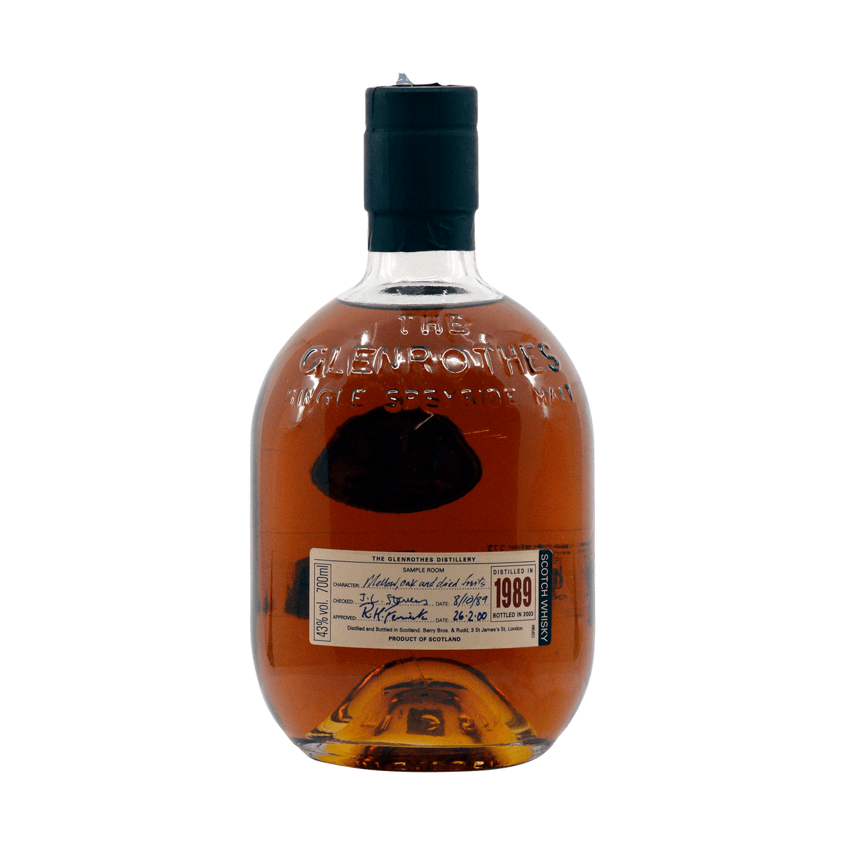 Glenrothes 1984 12 Year Old Limited Release Berry Brothers &amp; Rudd 43.00%