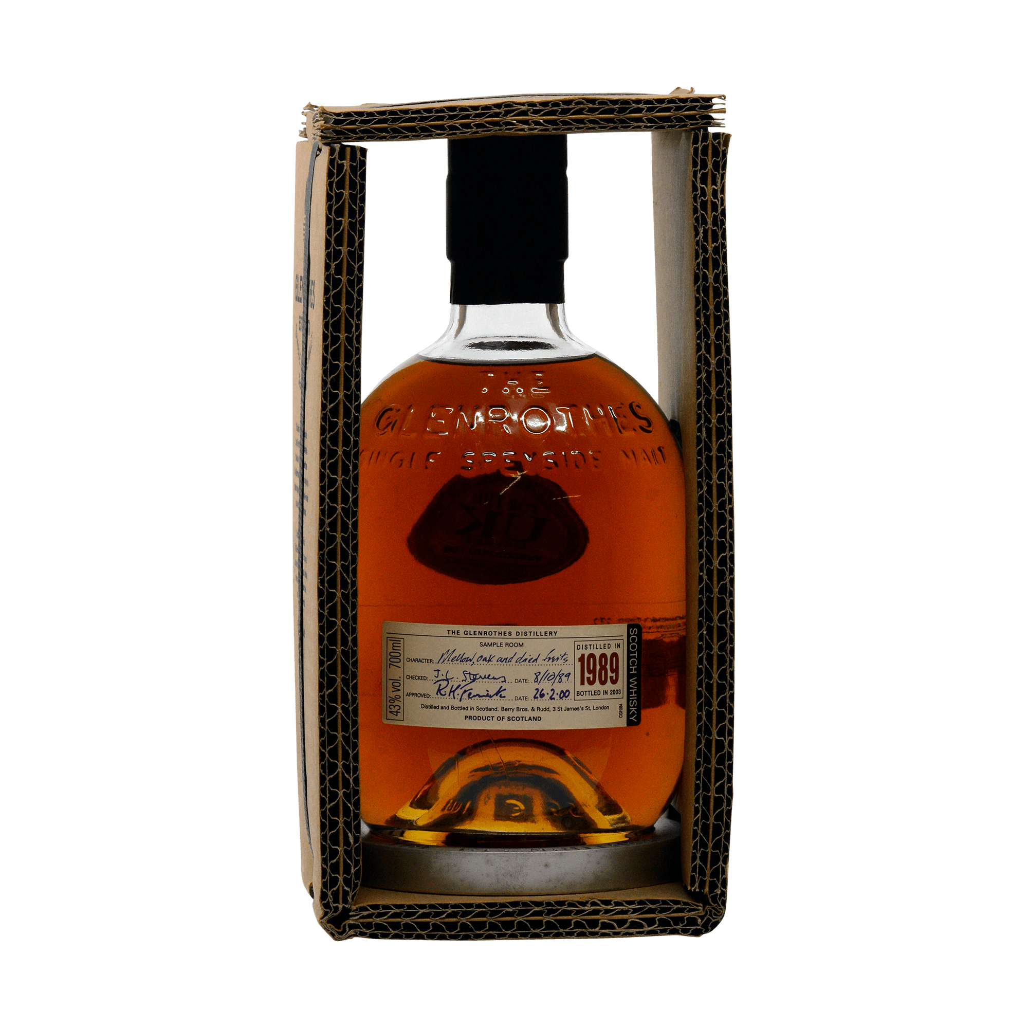 Glenrothes 1984 12 Year Old Limited Release Berry Brothers & Rudd 43.00%