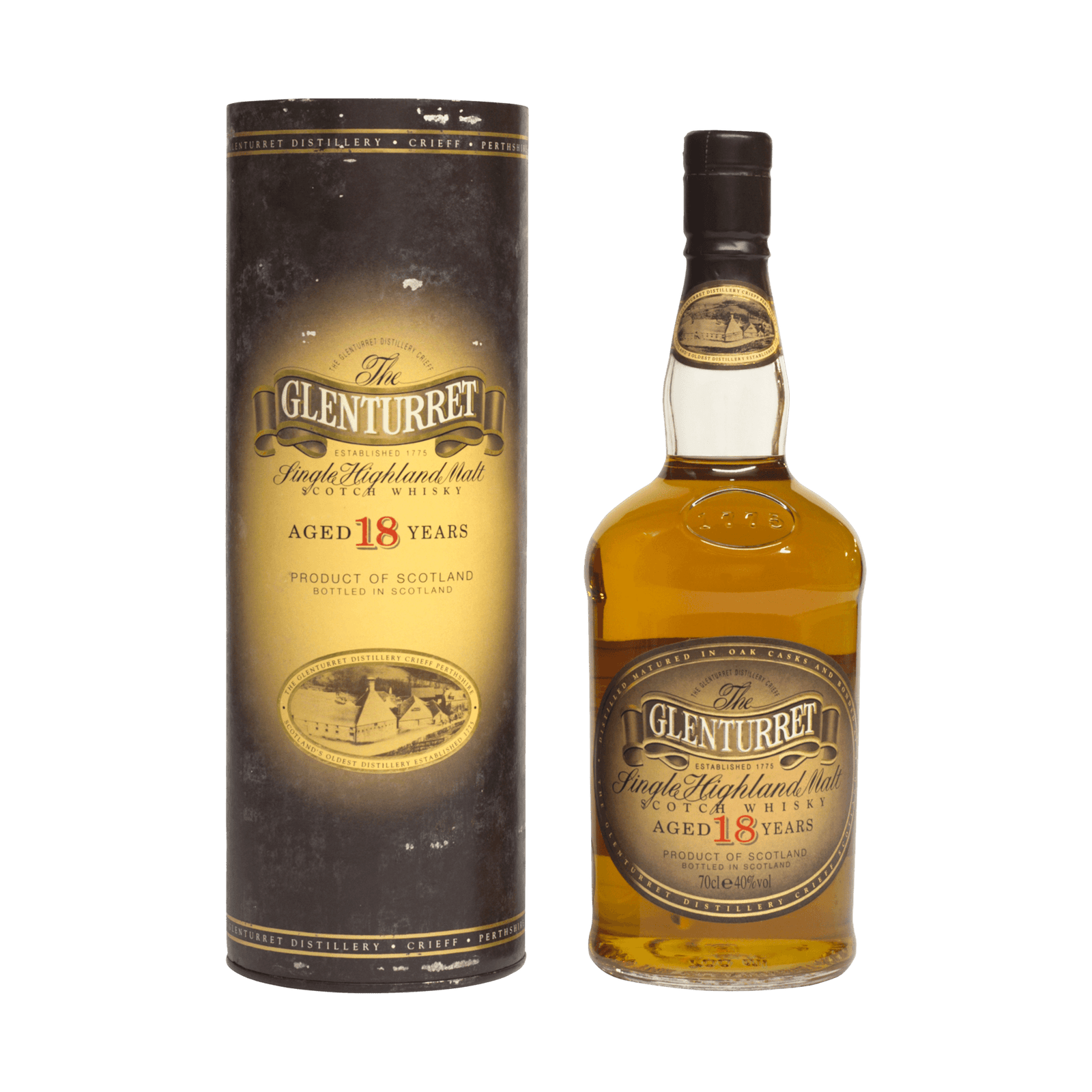 Glenturret 18 Year Old 40.00%