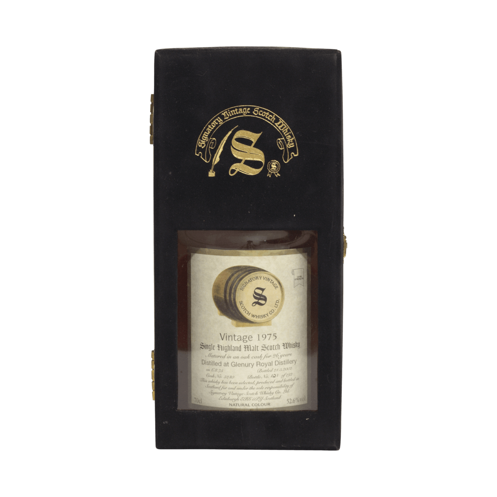 Glenury Royal 1975 26 Year Old Signatory Vintage SW 52.60%