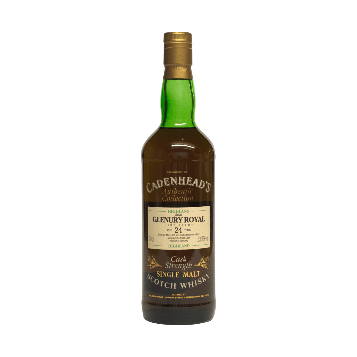 Glenury Royal 1966 24 Year Old &#39;Authentic Collection&#39; 53.90%