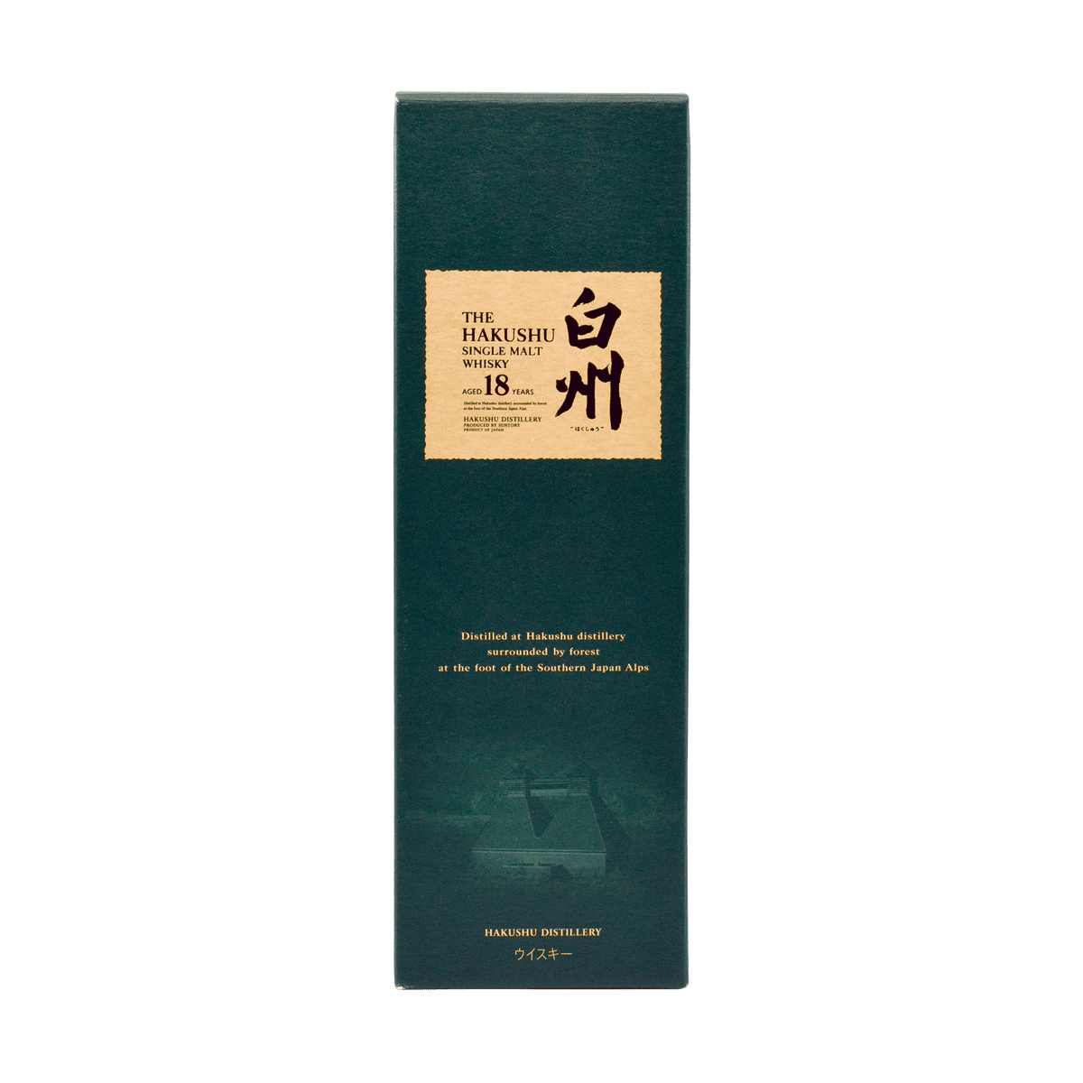 Hakushu 18 Year Old 43.00% 70cl