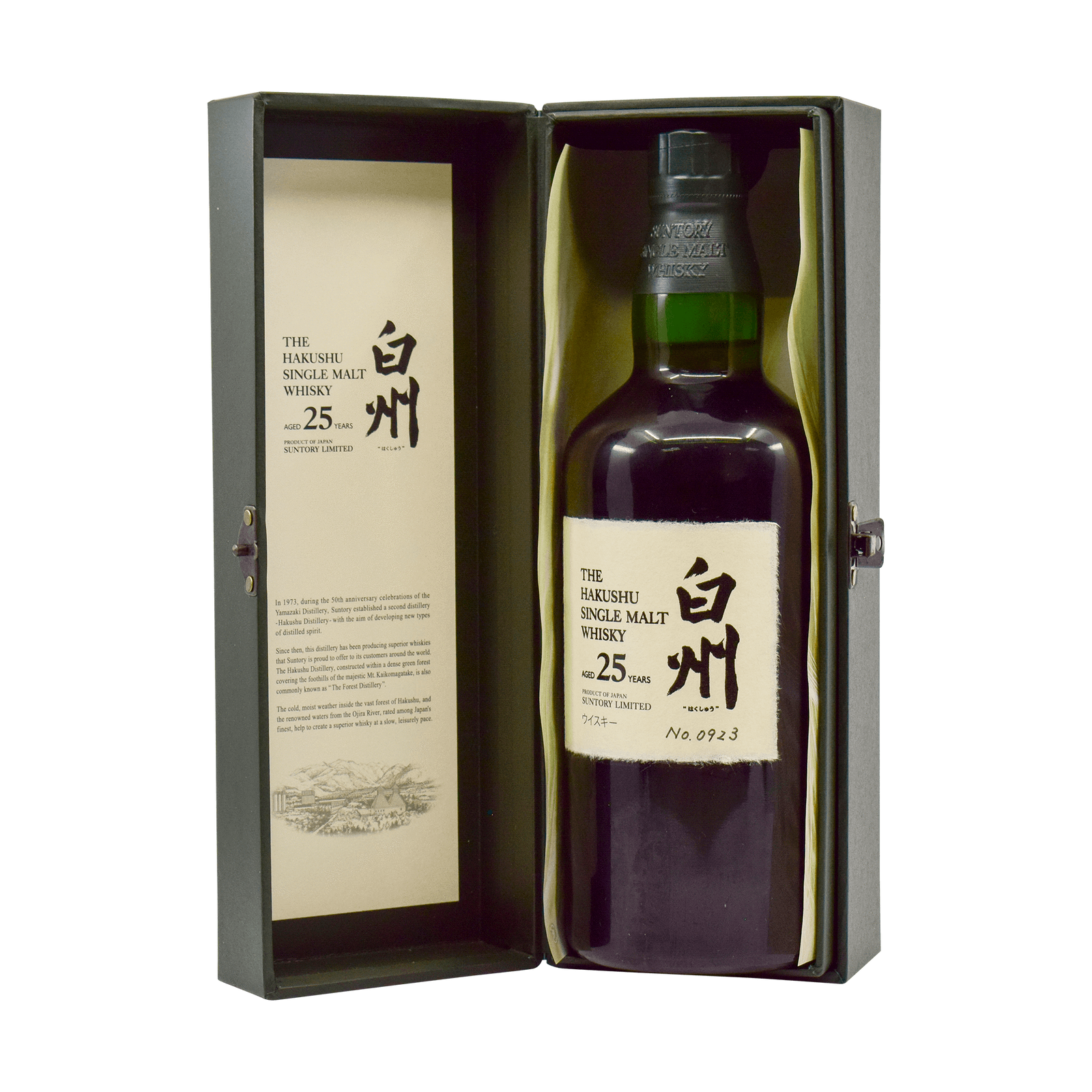 Hakushu 25 Year Old 43.00% 70cl