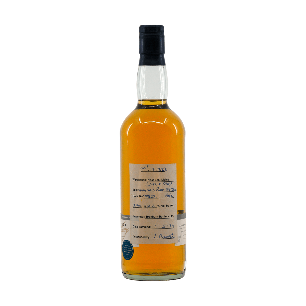 Highland Park 1973 26 Year Old Adelphi 54.60%