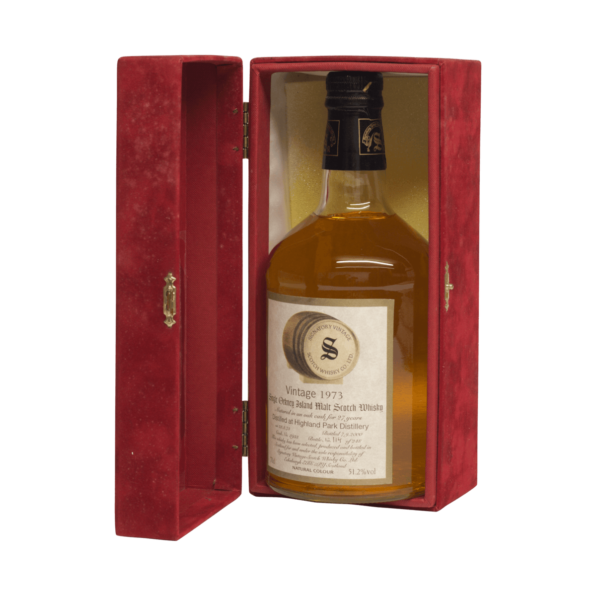 Highland Park 1973 27 Year Old Signatory Vintage SW 51.20%